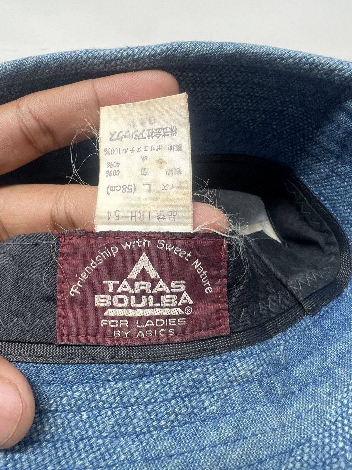 Japanese Brand Janeriver Kendo Indigo Workwear Bucket Hat Cap Size ONE SIZE - 7 Thumbnail