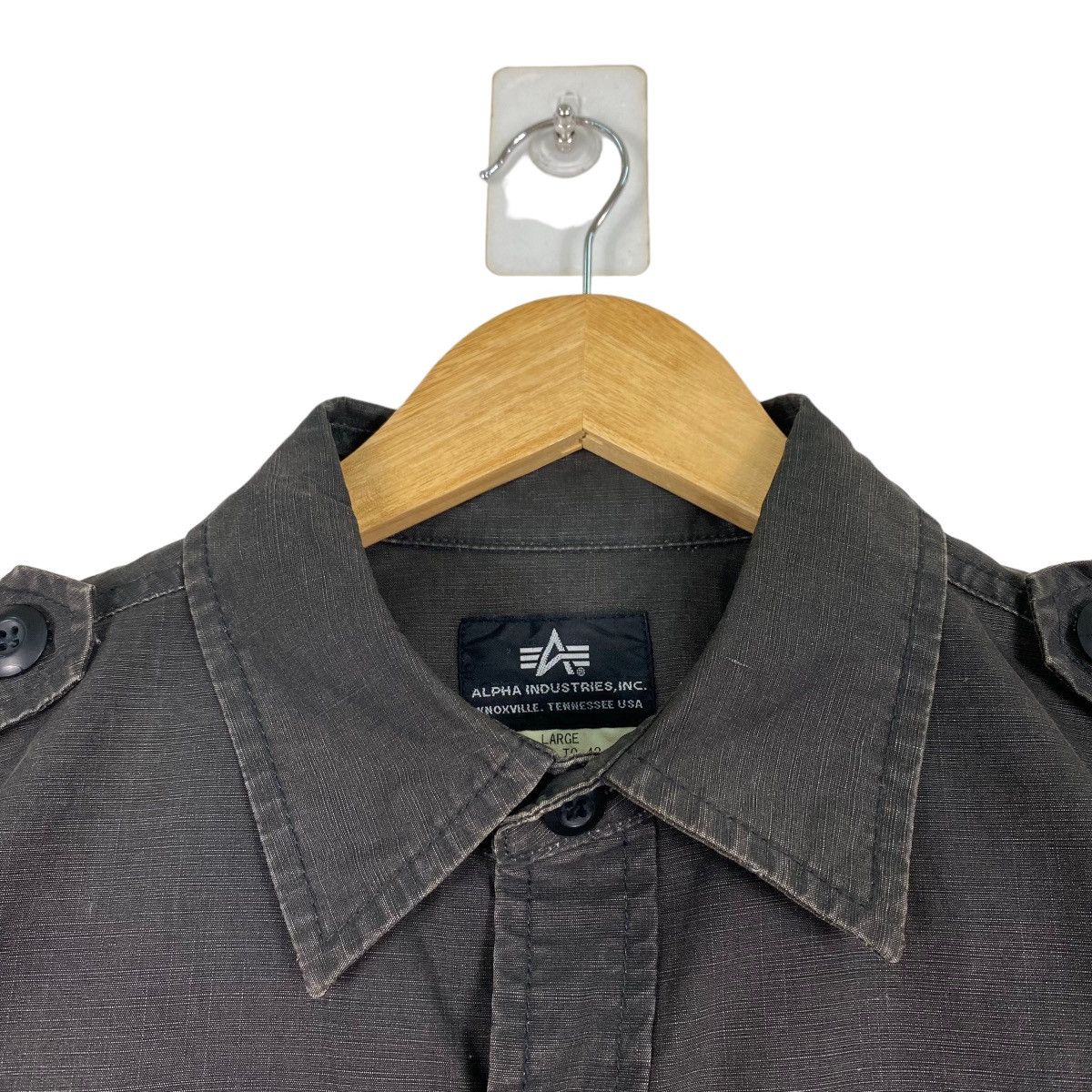 Alpha Industries × Japanese Brand Alpha Industries Military Shirt Size M Size US L / EU 52-54 / 3 - 7 Thumbnail