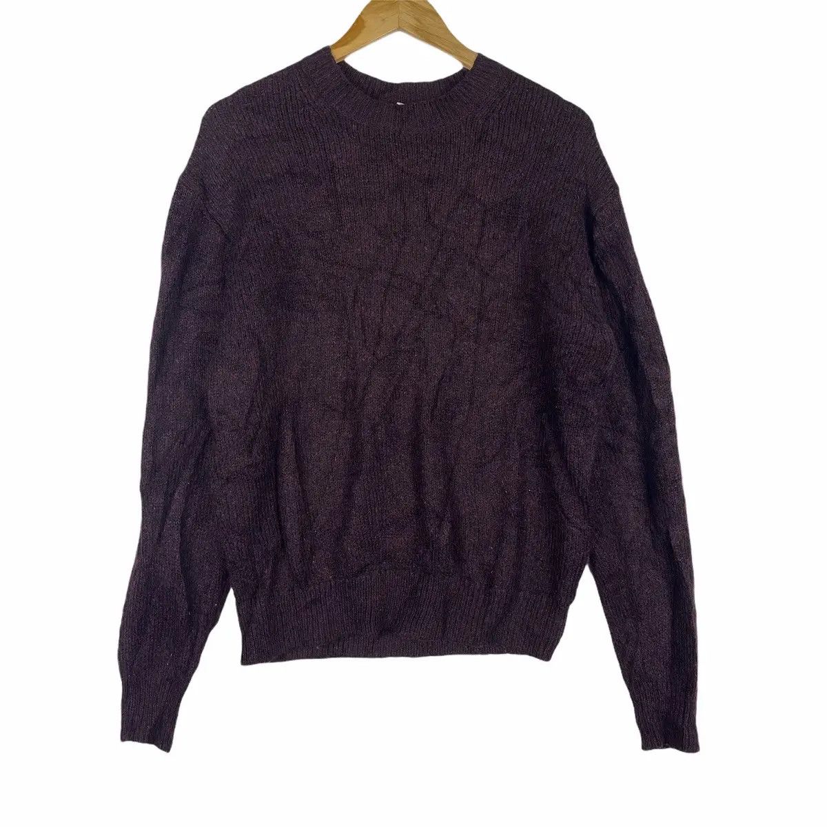 Lemaire × Uniqlo LEMAIRE x UNIQLO Knitwear Purple Sweater Sweatshirt Pullover Size US L / EU 52-54 / 3 - 1 Thumbnail