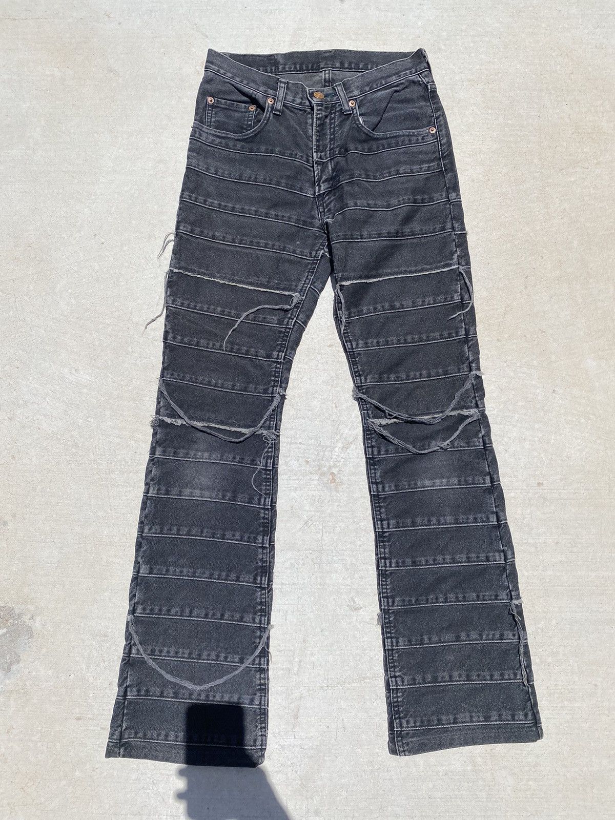 image of Hysteric Glamour Hagi Jeans in Black, Men's (Size 27)