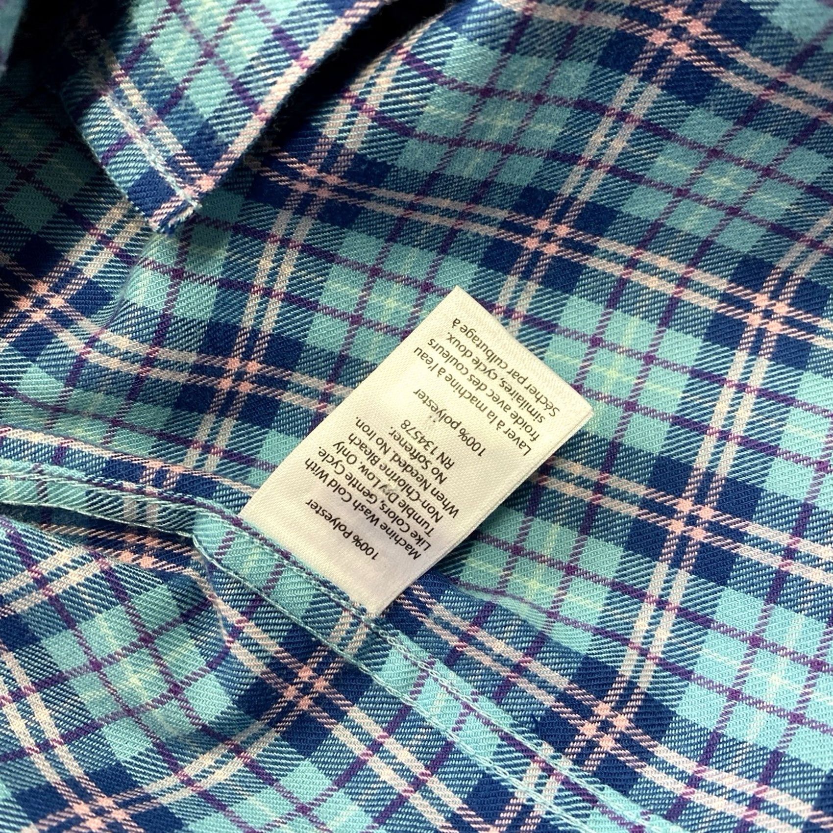 Vineyard Vines Vineyard Vines Murray Shirt Button-Up Flannel Classic Fit XS Men Multicolor Plaid Button-Down Size US XS / EU 42 / 0 - 5 Thumbnail