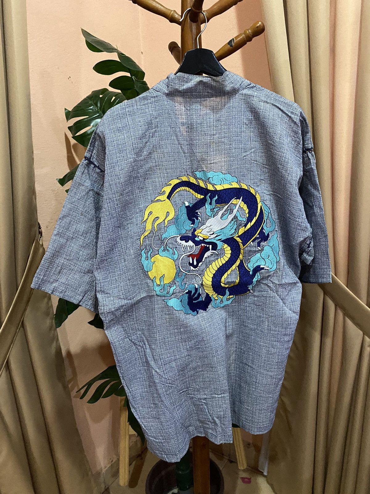 Other Vintage Beach Time Dragon Embroidered Haori-Style Size US M / EU 48-50 / 2 - 3 Thumbnail