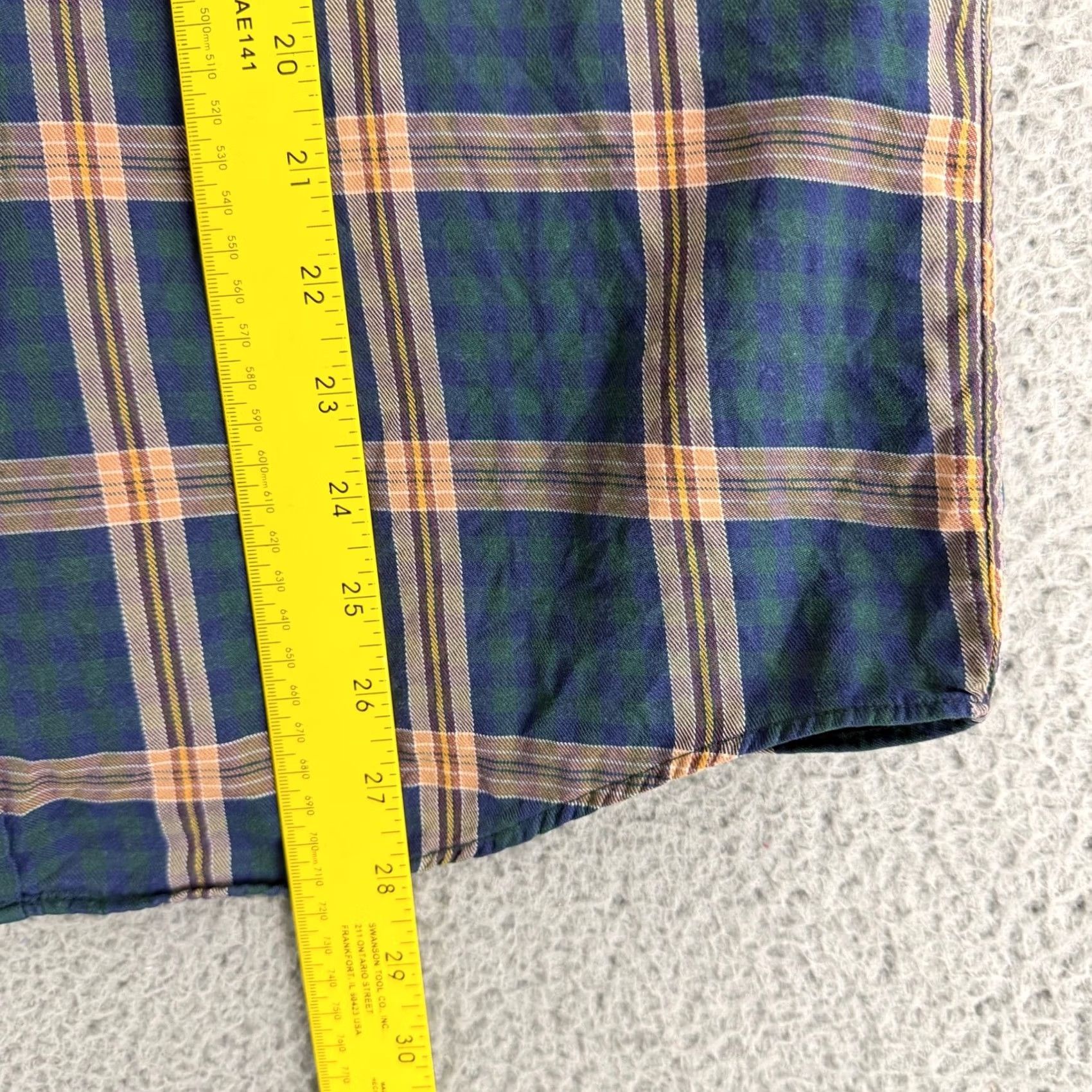 Eddie Bauer VINTAGE Eddie Bauer Button-Down Shirt Mens M Blue Plaid Long Sleeve Cotton Size US M / EU 48-50 / 2 - 6 Thumbnail