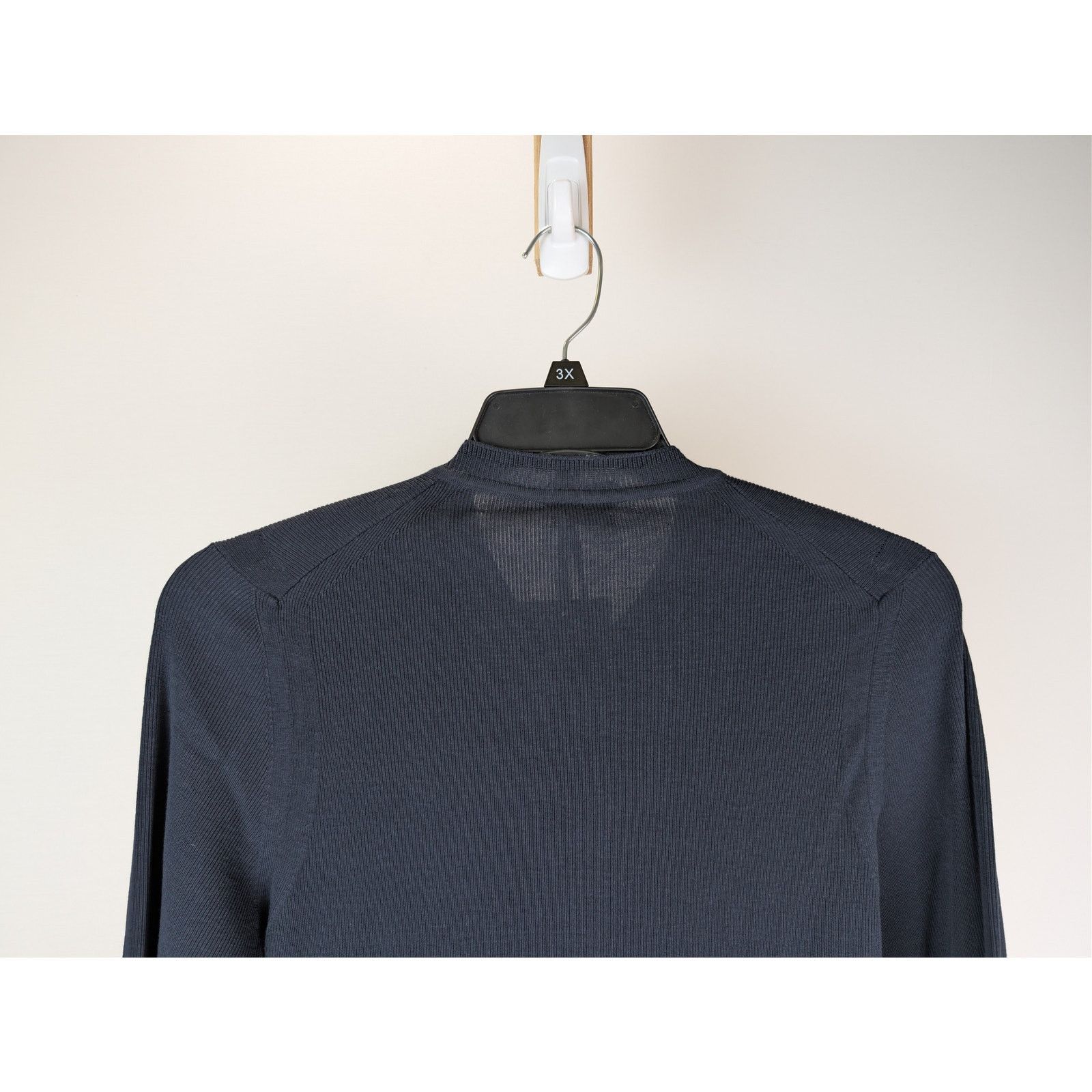 Tom Ford o1rshd1 Henley Shirt in Navy Blue Size US S / EU 44-46 / 1 - 12 Thumbnail