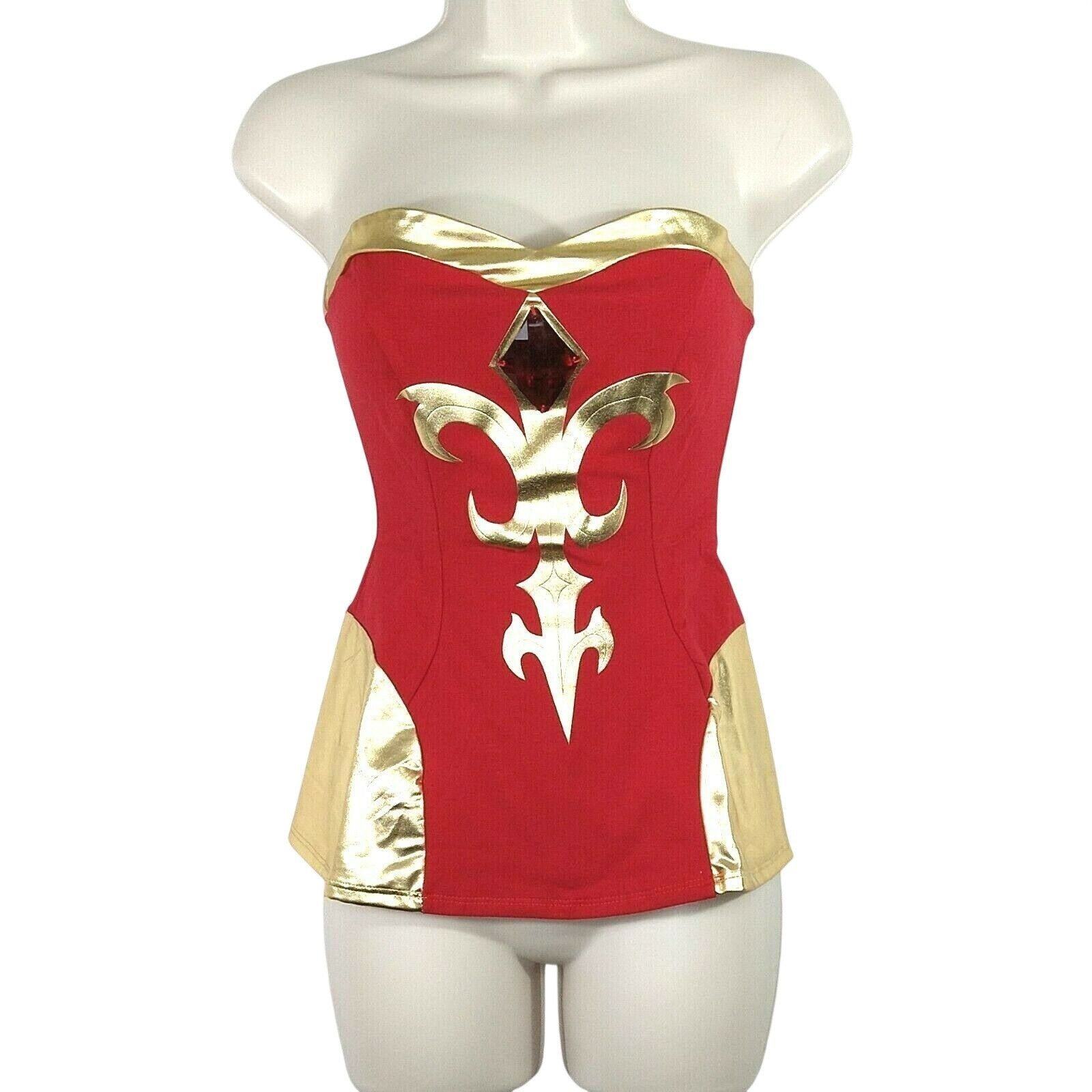 Other WeLoveFine Dota 2 Lina Steam Valve Tube Top Size M Size M / US 6-8 / IT 42-44 - 3 Thumbnail