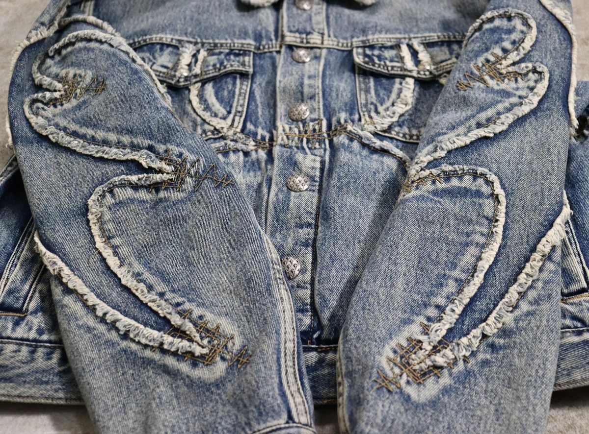 Thug Club Thug Club Tribal Denim Jacket Size Large 3 Size US L / EU 52-54 / 3 - 17 Thumbnail