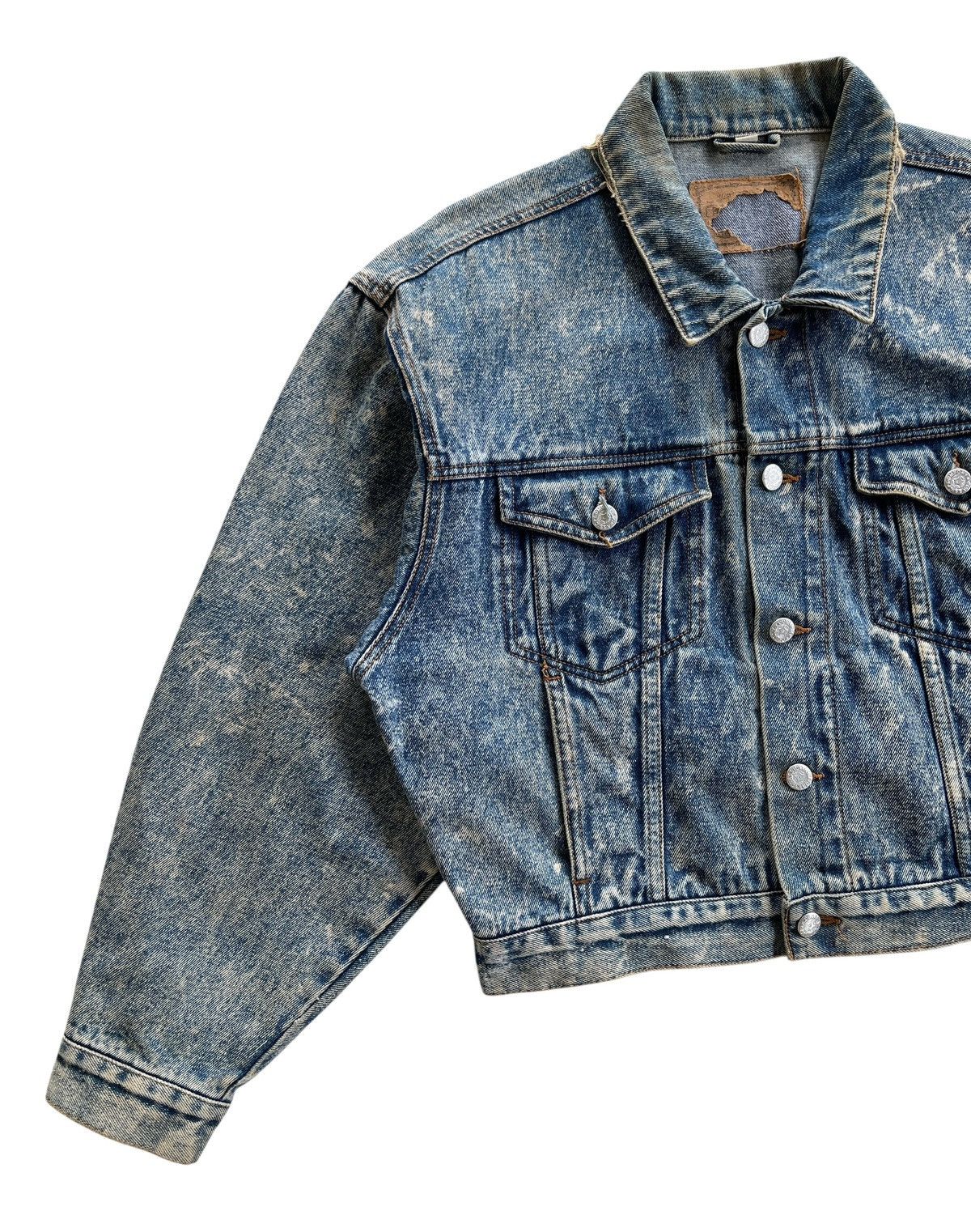 Japanese Brand Vintage Acid Wash Denim Jacket Size US M / EU 48-50 / 2 - 6 Thumbnail