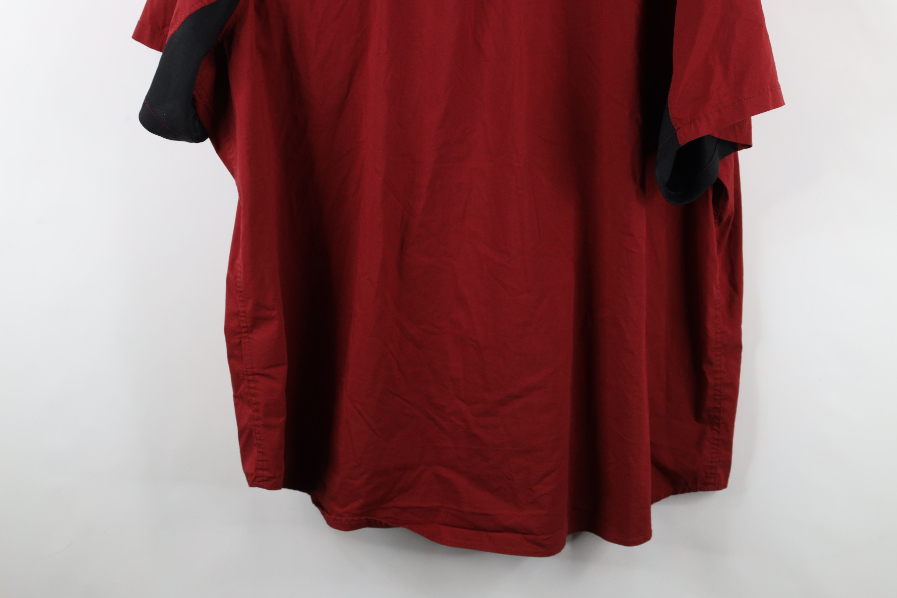 Harley Davidson × Vintage Vintage Harley Davidson Reflective Mechanic Button Shirt Red Size US XXL / EU 58 / 5 - 14 Thumbnail