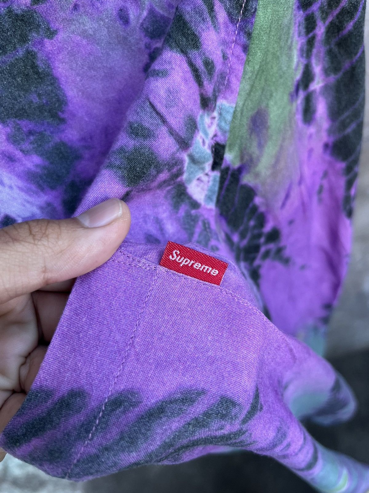 Supreme FW19 Batik Print Rayon Shirt Size US S / EU 44-46 / 1 - 9 Thumbnail