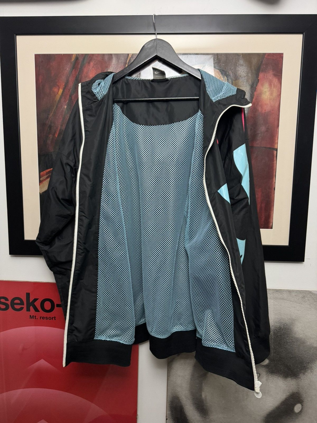 Nike × Parra Nike x Parra - Running Man Windbreaker Archive Jacket Hype Size US XL / EU 56 / 4 - 4 Thumbnail