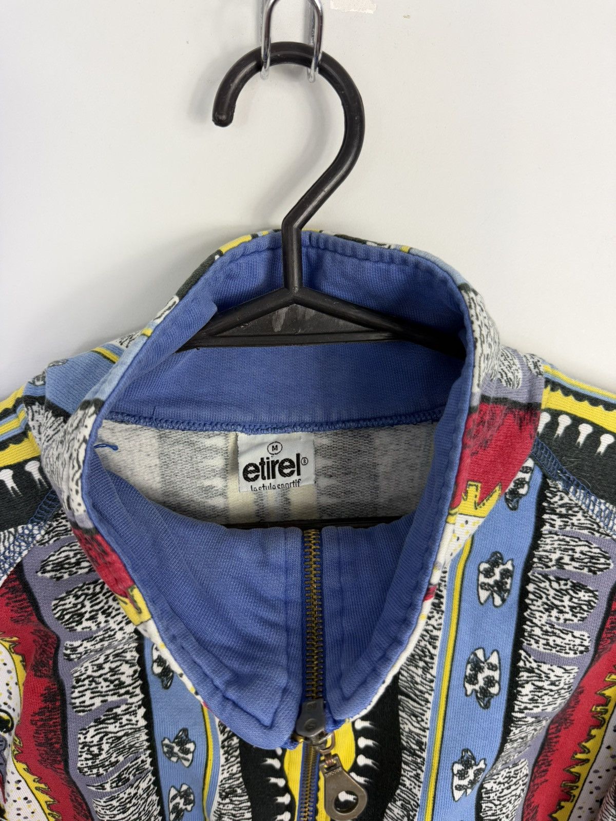 Other Unique Etirel Vintage 80's 90's Pattern Sweatshirt Size US M / EU 48-50 / 2 - 4 Thumbnail