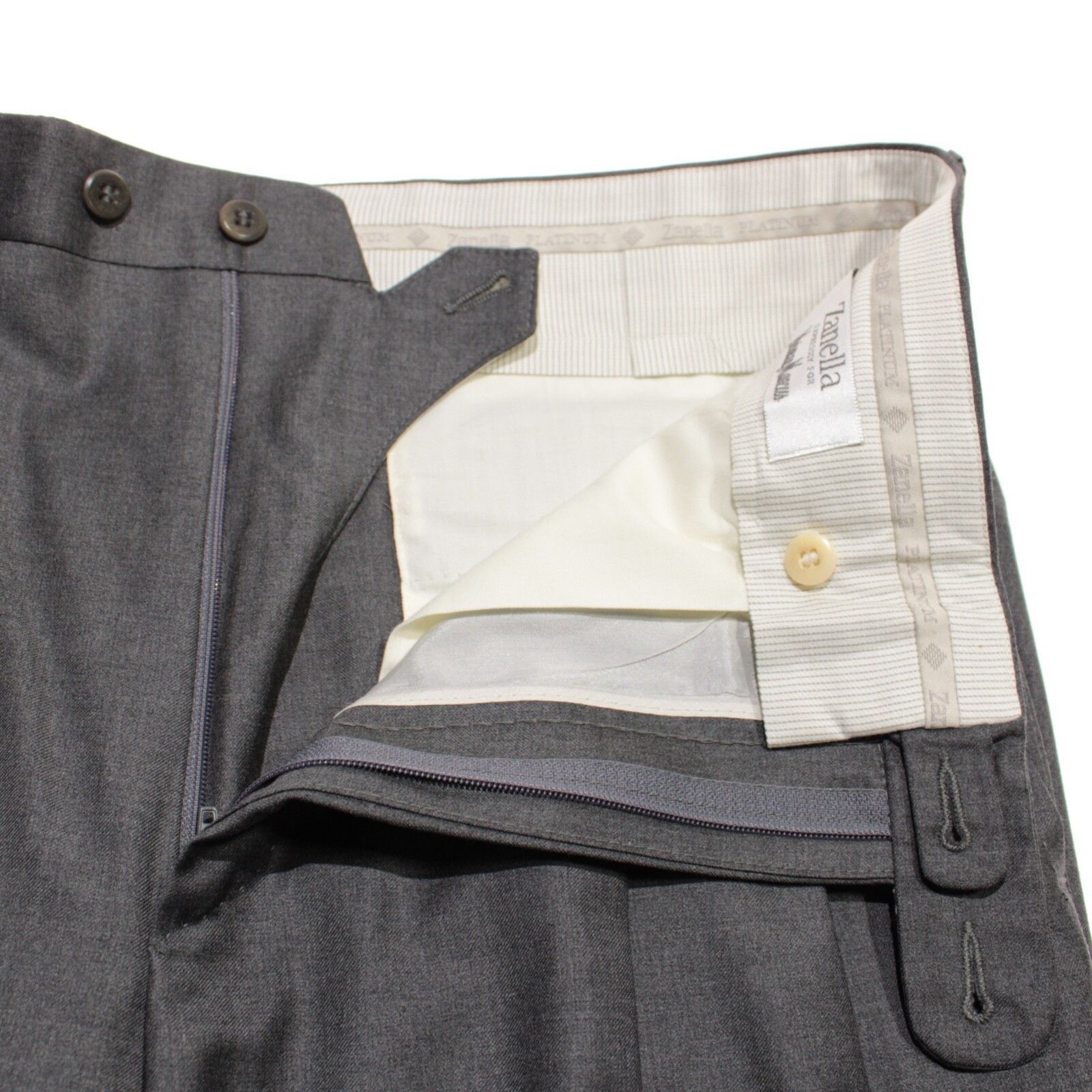 Zanella Zanella New with tags Dress Pants Size 33 US In Gray Size US 33 - 2 Thumbnail