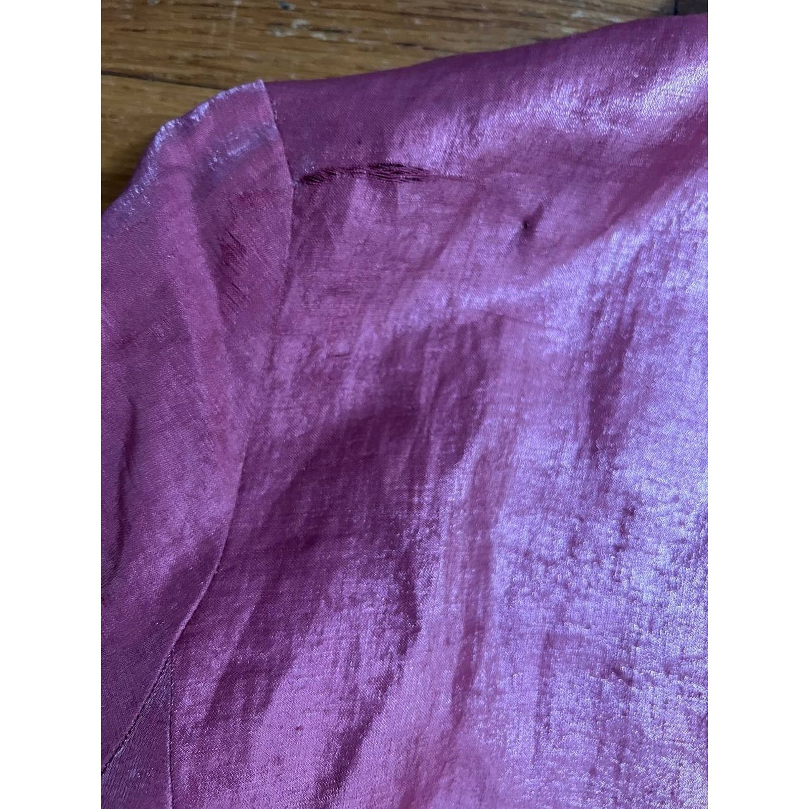Eileen Fisher Eileen Fisher Metallic Jacket Rose Pink Small A001708 Size S / US 4 / IT 40 - 12 Thumbnail