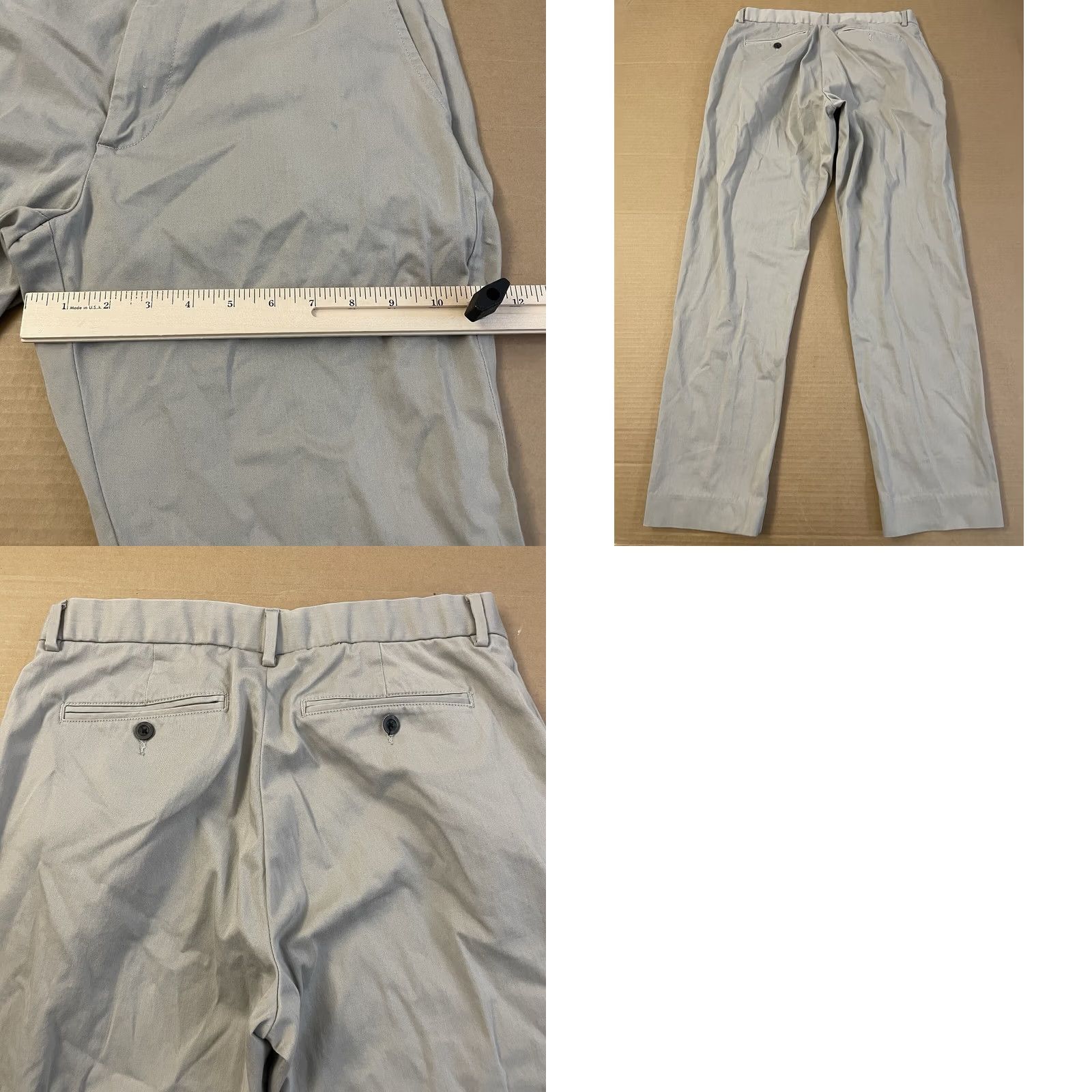 Gap VINTAGE Gap Chino Pants Mens Adult 31 x 28 Beige Hook Zipper Button Outdoors 90s Y2K Chino Pants Mens Size US 31 - 9 Thumbnail