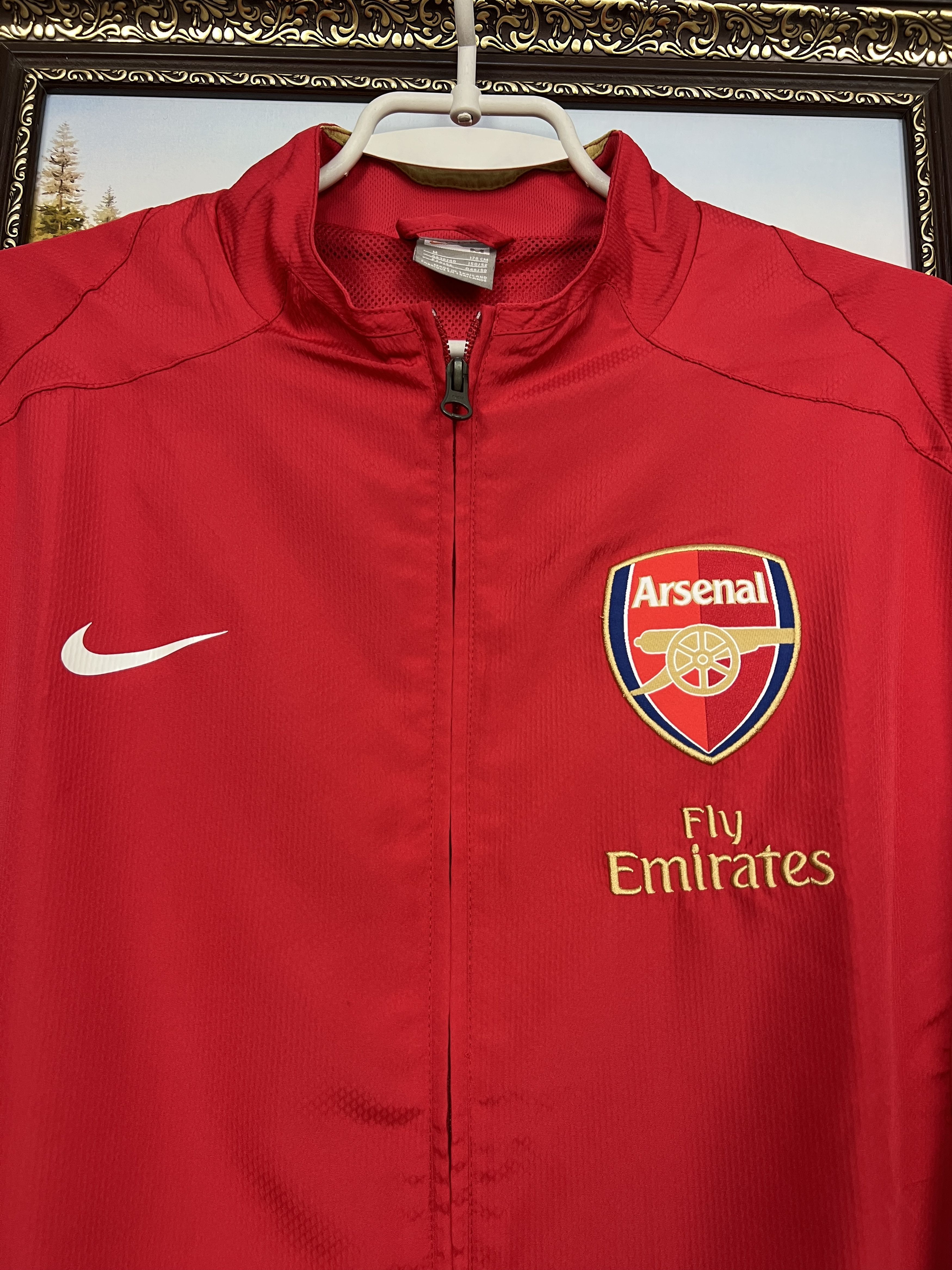 Nike Vintage Nike Arsenal Football Jacket Soccer Track Top Mens Size US M / EU 48-50 / 2 - 3 Thumbnail