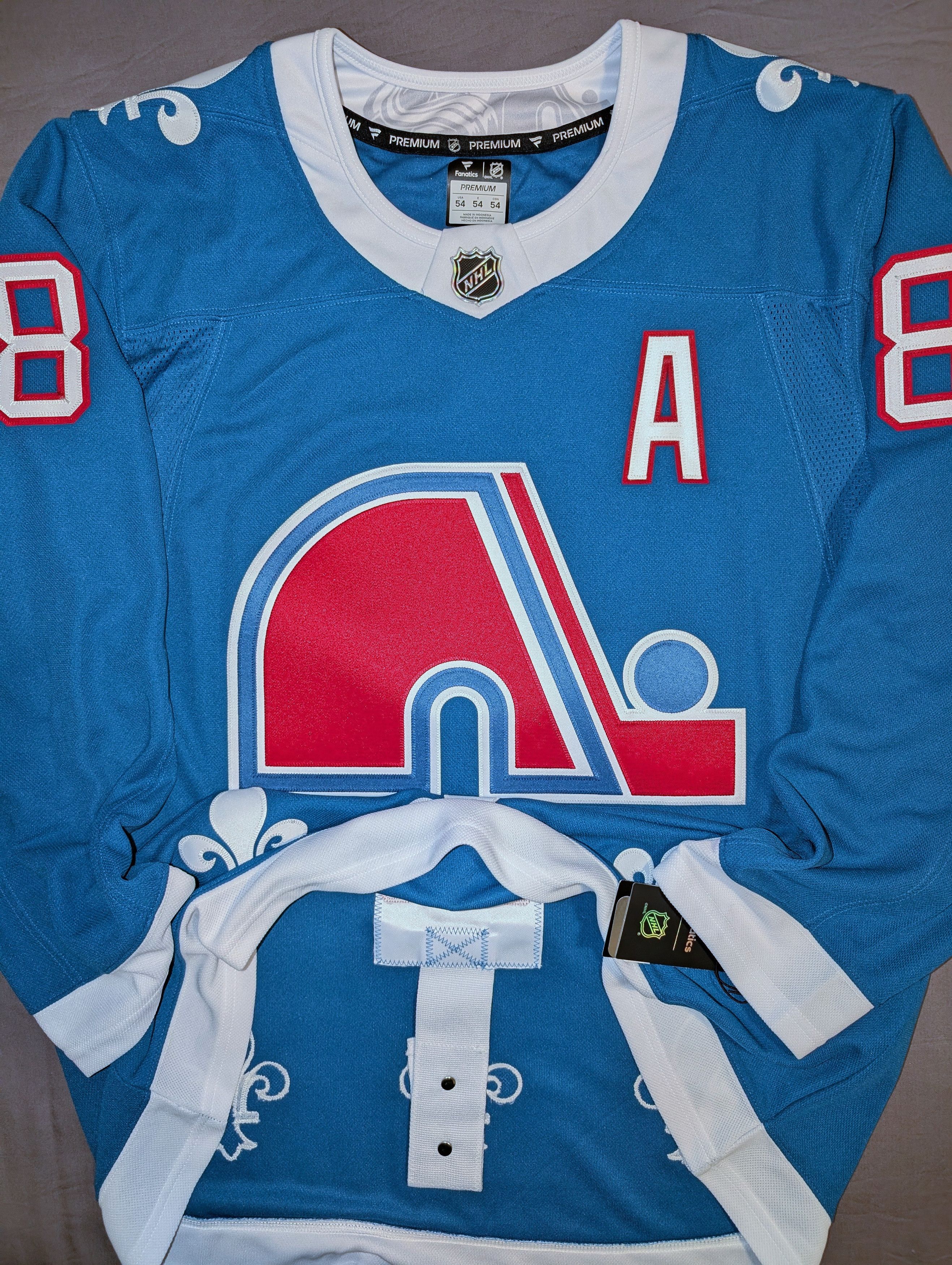 NHL Cale Makar Colorado Avalanche Nordiques jersey Fanatics sz56 Size US XXL / EU 58 / 5 - 2 Thumbnail