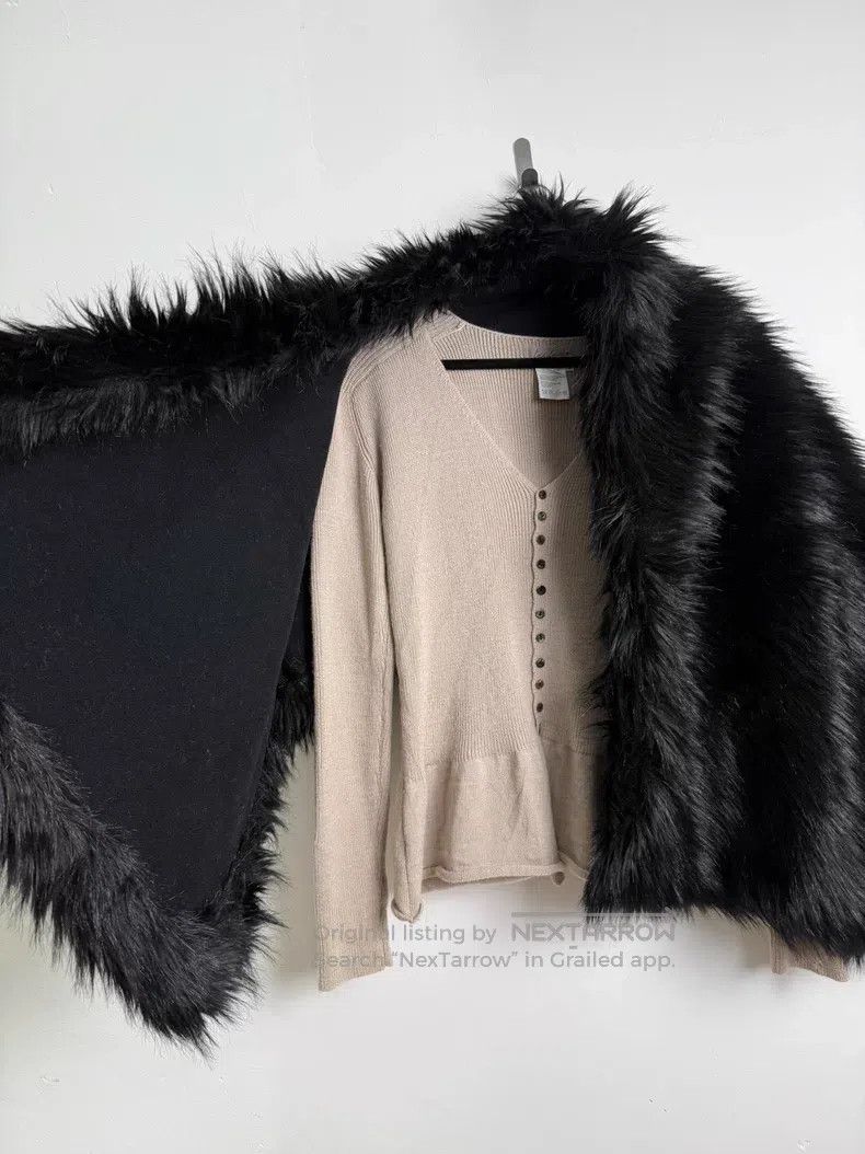 Dries Van Noten DRIES VAN NOTEN Extra large fur stole Size M / US 6-8 / IT 42-44 - 4 Thumbnail
