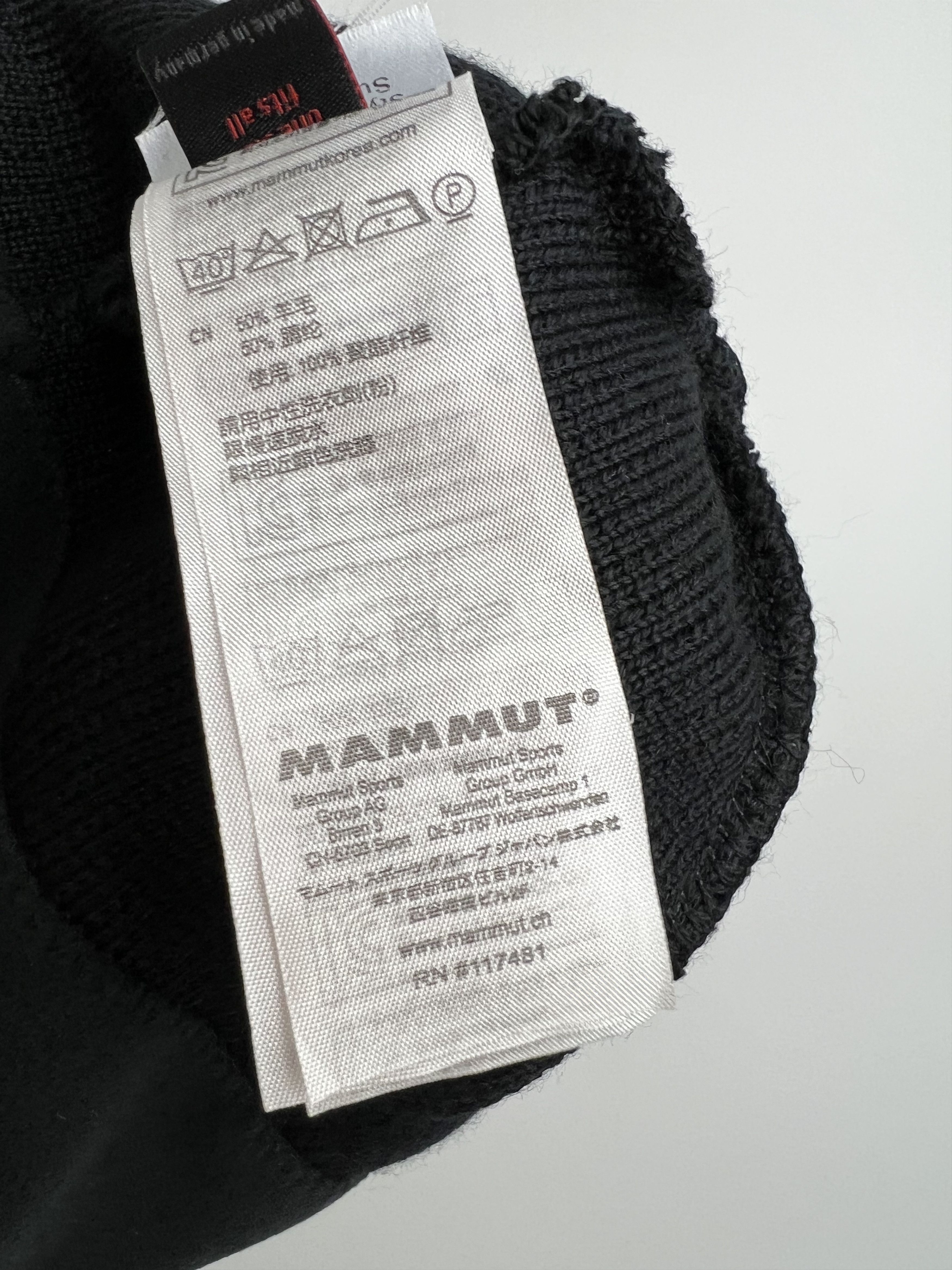 Mammut Mammut Wool Beanie Hat Logo One Size Size ONE SIZE - 6 Thumbnail