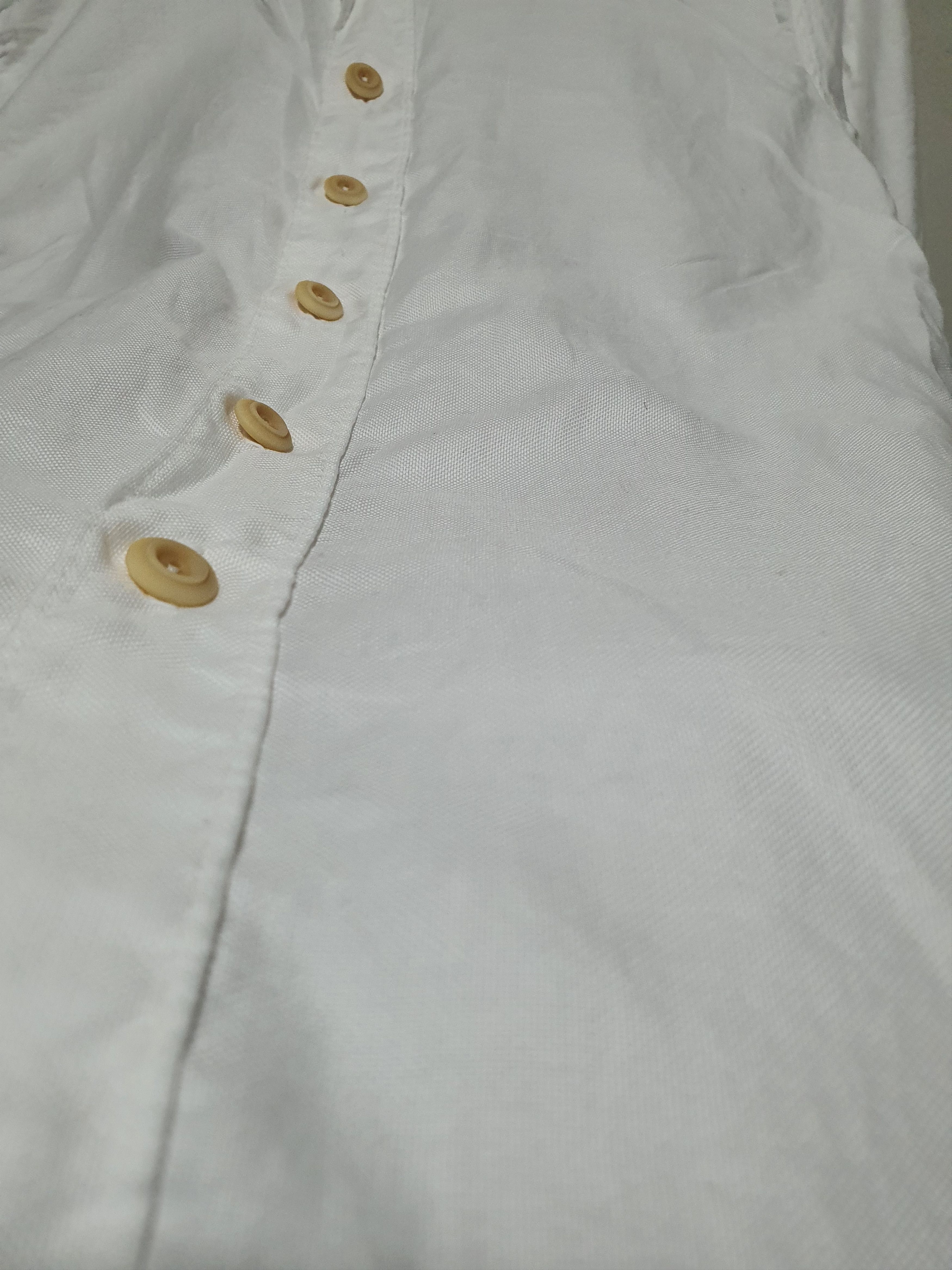 45rpm × Japanese Brand 45RPM 18/26 WHITE BUTTON DOWN LONG SLEEVE SHIRT Size US S / EU 44-46 / 1 - 3 Thumbnail