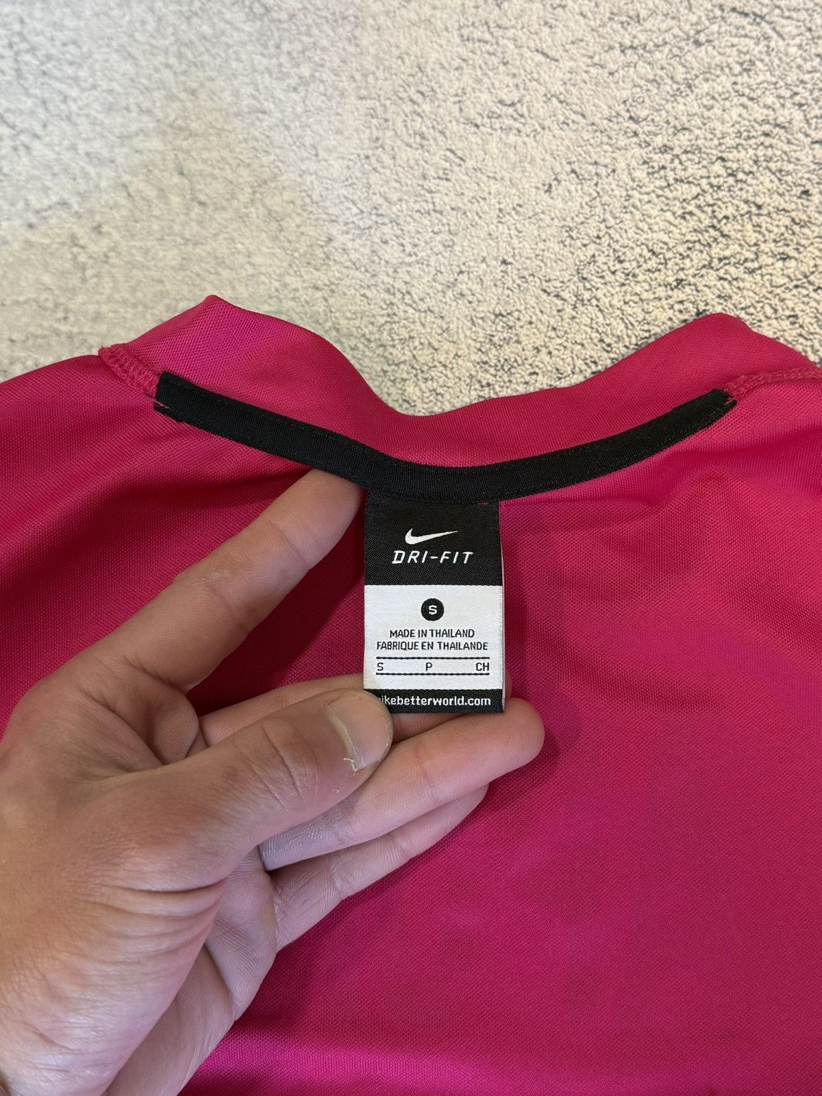 Nike Nike Malaga 2011 2012 Away Jersey Apono 10 Pink UNESCO LFP S Size US S / EU 44-46 / 1 - 8 Thumbnail