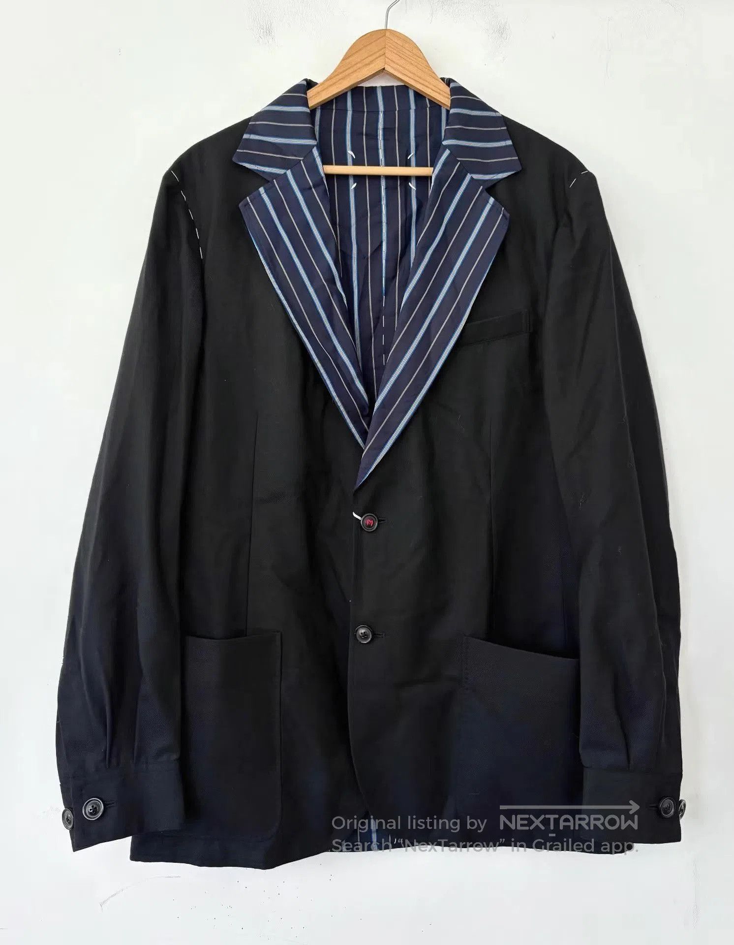Maison Margiela Black Single. Size US M / EU 48-50 / 2 - 1 Thumbnail