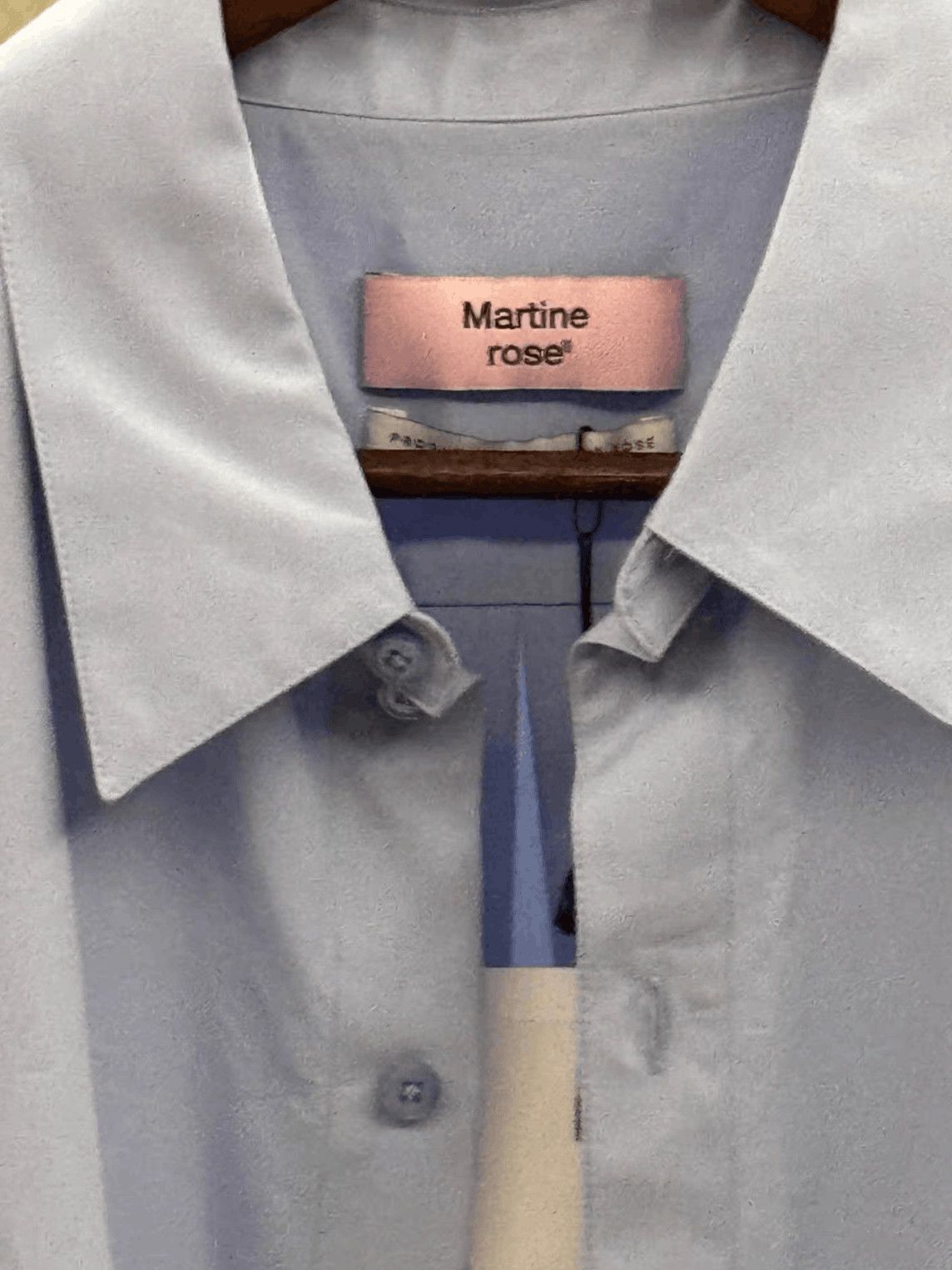 Martine Rose Martine Rose Logo Stitch Shirt-2508 Size US M / EU 48-50 / 2 - 3 Thumbnail