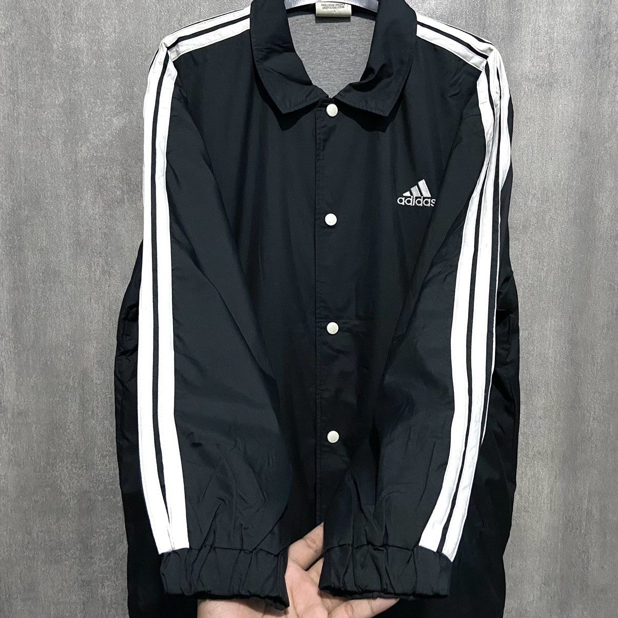Adidas × Japanese Brand × Vintage Vintage Adidas Japan Coach Jacket Size US XXL / EU 58 / 5 - 10 Thumbnail