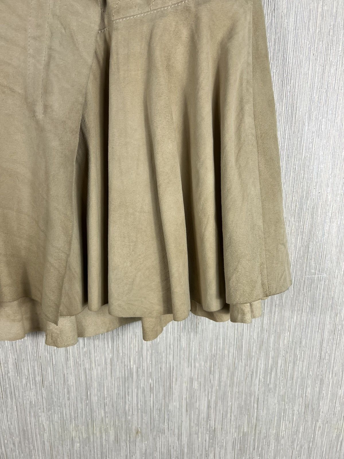 Roberto Cavalli Vintage 90s Roberto Just Cavalli y2k leather mini skirt Size 28" / US 6 / IT 42 - 5 Thumbnail