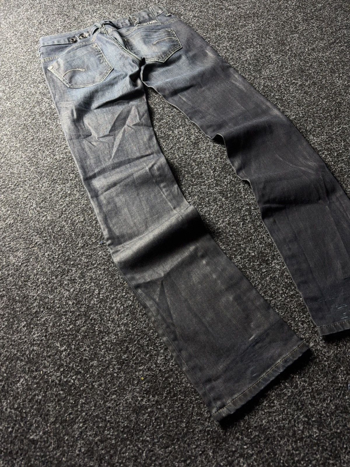 G-Star Y2K 00s Retro Retro G-Star RAW Straight Denim pants Jeans Size 27" / US 4 / IT 40 - 12 Thumbnail