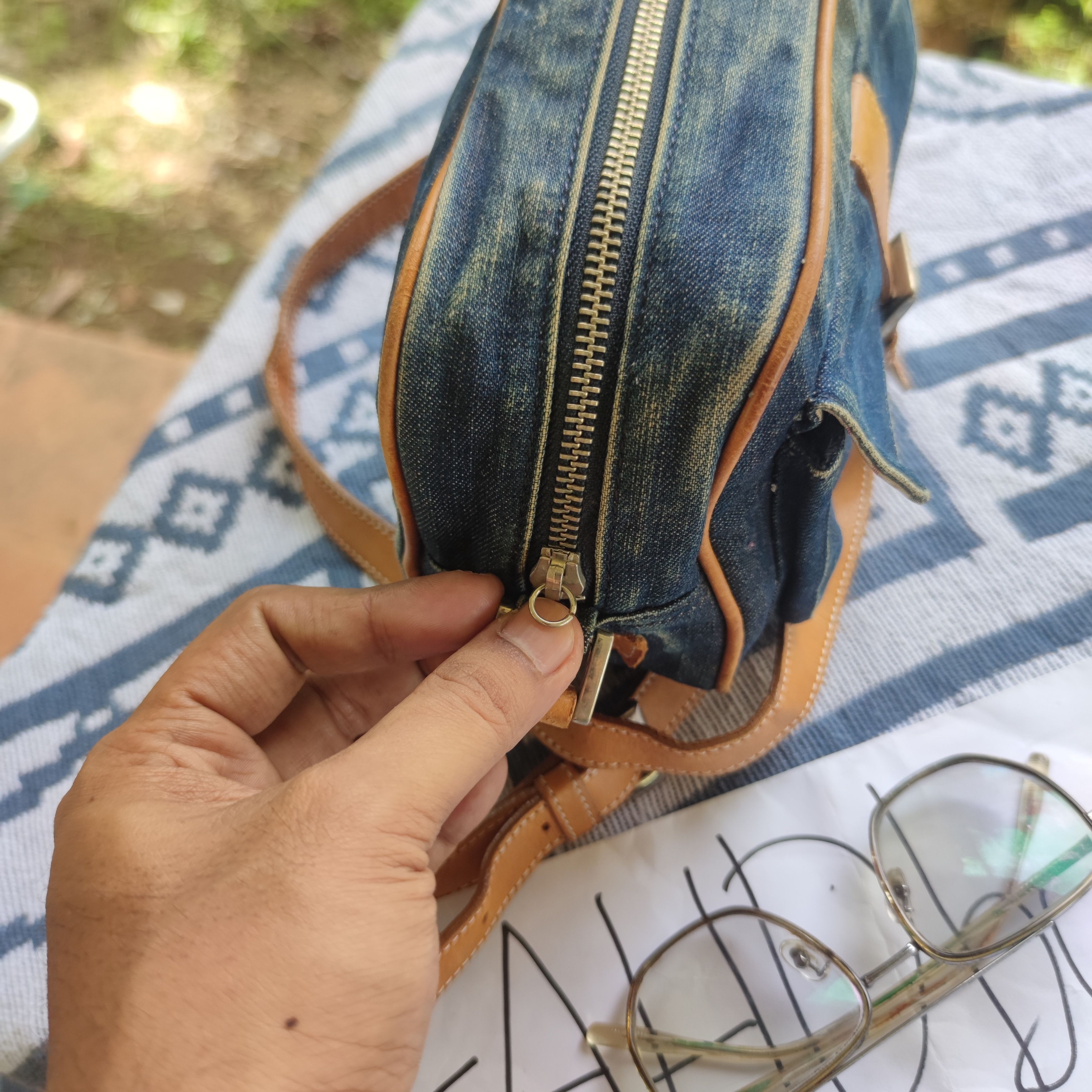 Burberry BURBERRY DENIM SLINGBAG Size ONE SIZE - 7 Thumbnail