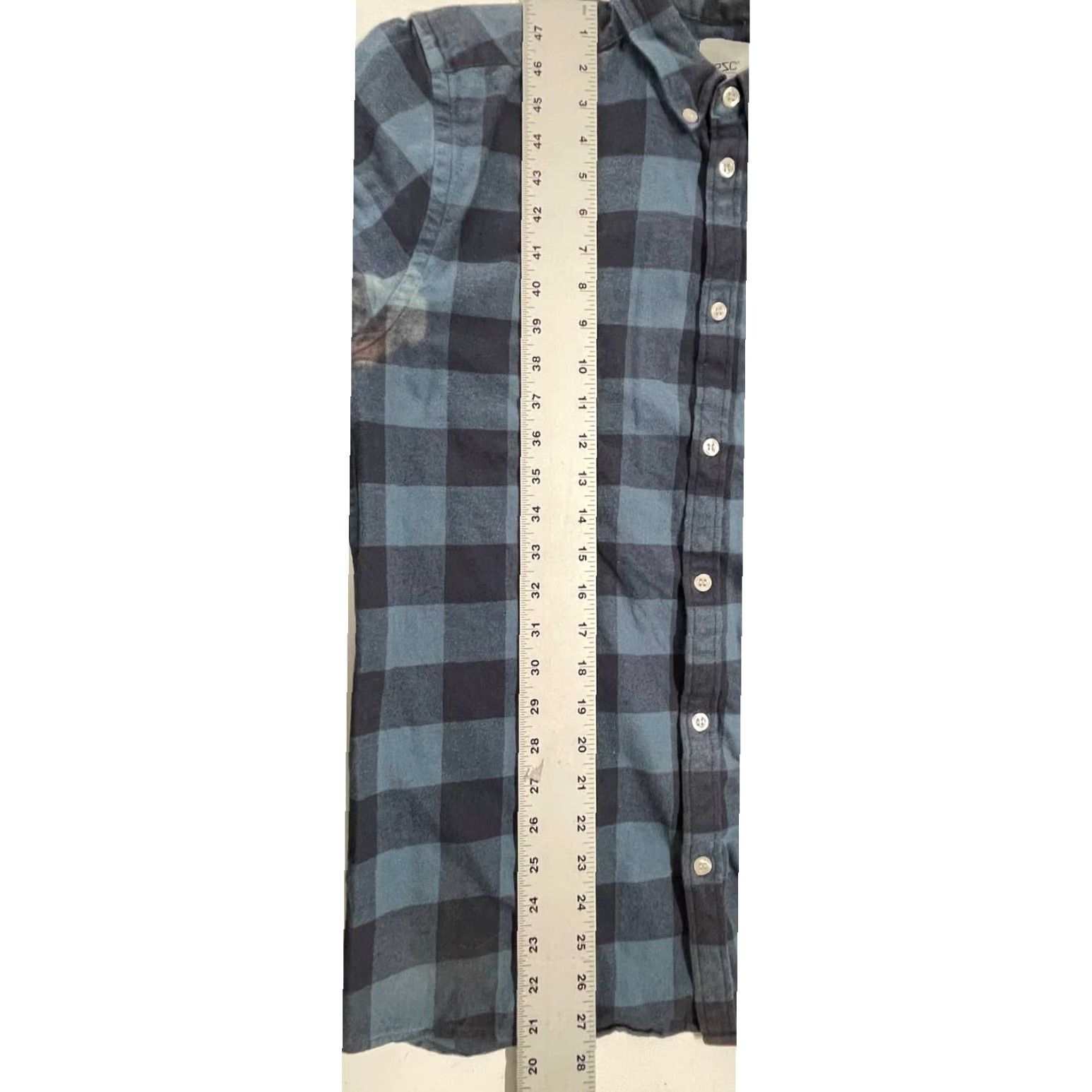 WeSC WeSC Button Up Shirt M Blue Cotton Buffalo Plaid Long Sleeve Casual Preppy 90s Mens Size US M / EU 48-50 / 2 - 7 Thumbnail