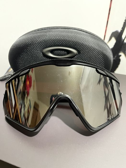 Oakley Oakley Wind Jacket 3.0 Glasses Black/Red | Grailed