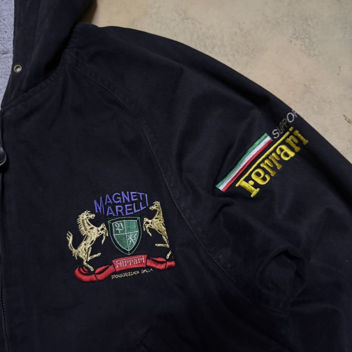 Ferrari Magneti Marelli Ferrari Reversible Racing Zipper Hoodie Size US M / EU 48-50 / 2 - 5 Thumbnail
