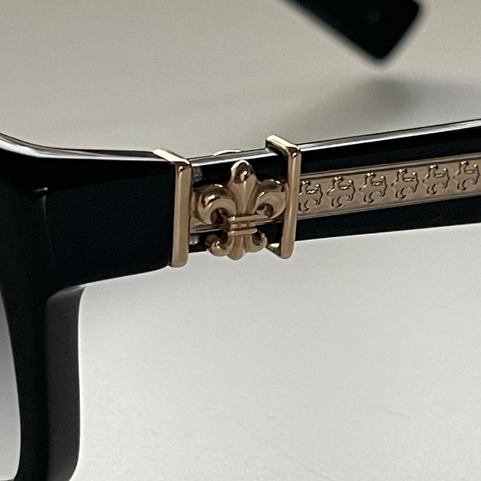 Chrome Hearts Chrome Hearts - Gold Plated 501662211 Mydixadryll Sunglasses Size ONE SIZE - 9 Thumbnail