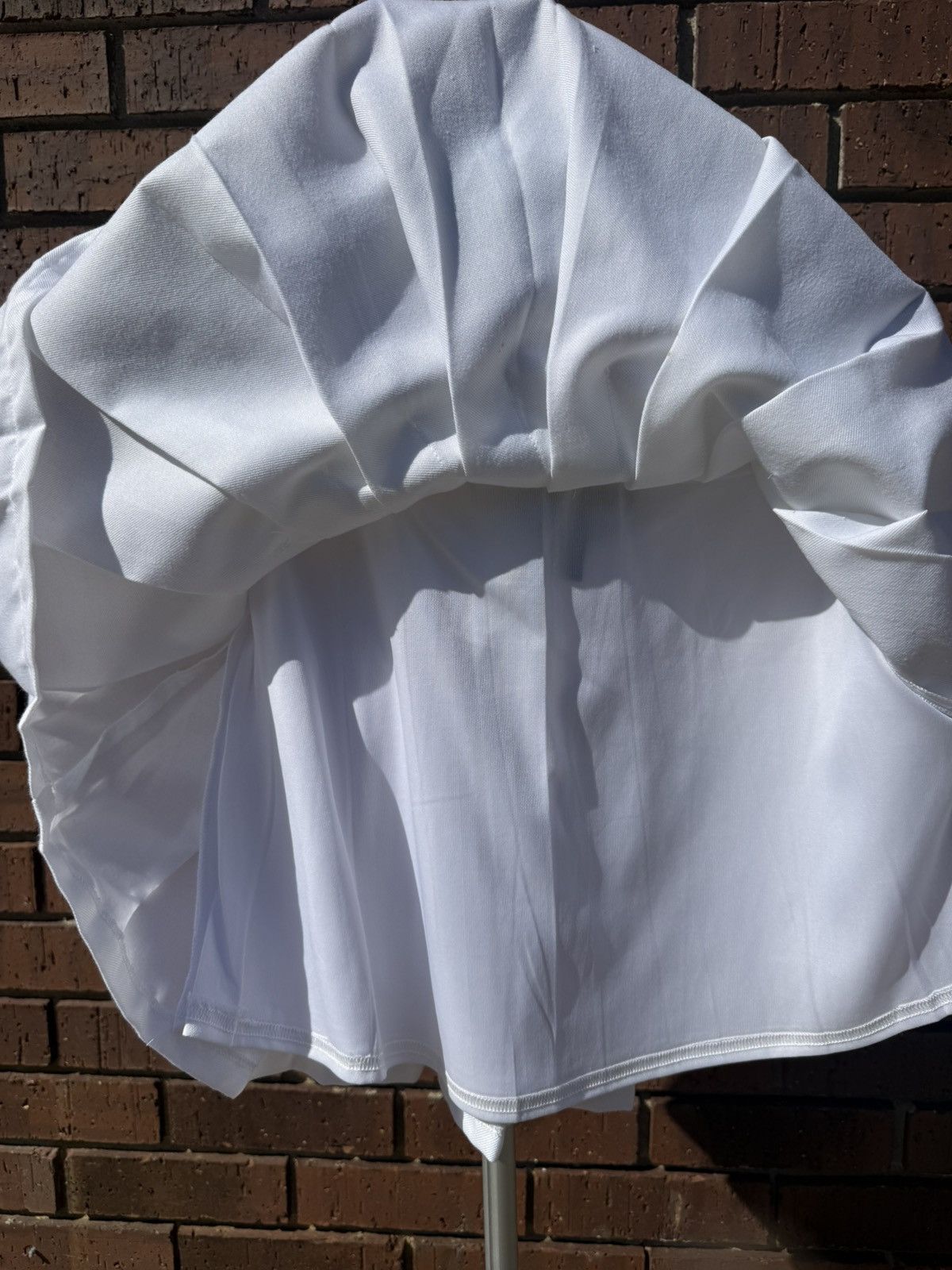 Forever 21 Forever 21 Tennis Style White Mini Skirt Green Trim Pleated Size 24" / US 00 / IT 34 - 7 Thumbnail