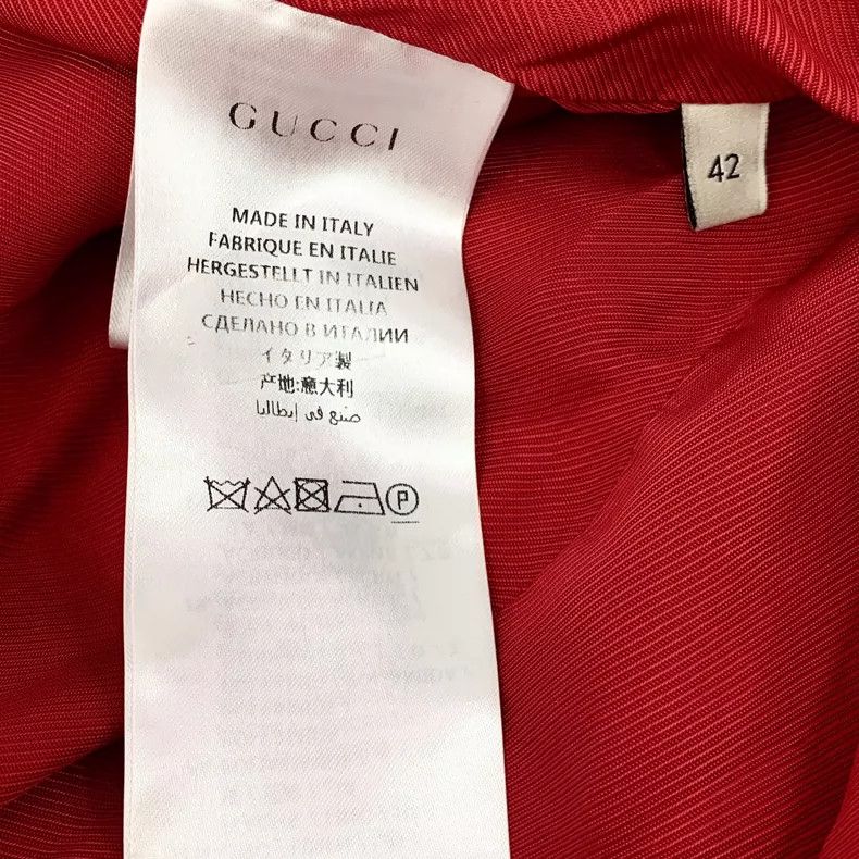 Gucci Gucci Color-blocked plaid gold buckle cotton woven small fr Size M / US 6-8 / IT 42-44 - 6 Thumbnail