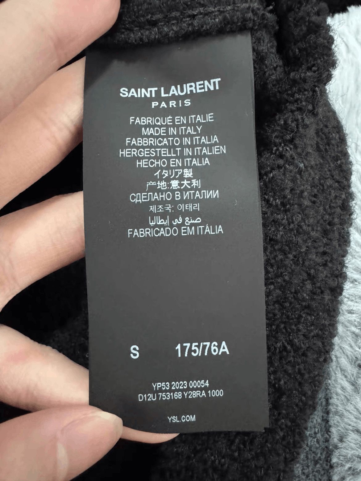 Saint Laurent Paris Saint Laurent Paris 23AW Wool Jacket Size US S / EU 44-46 / 1 - 5 Thumbnail