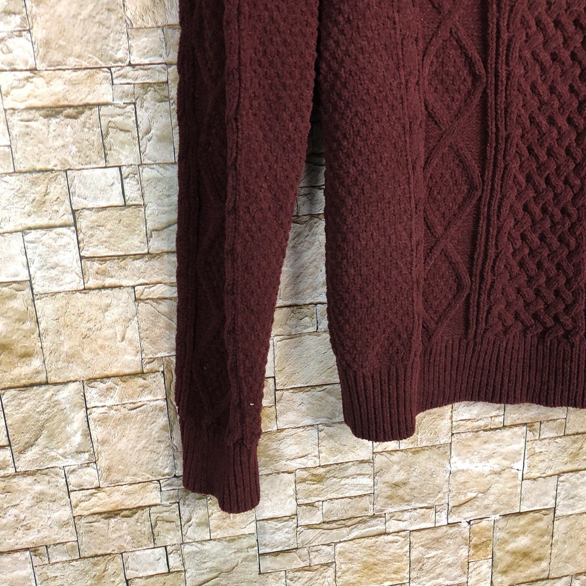 Uniqlo Uniqlo X Ins de La Fressange Maroon Knitwear #A297 Size M / US 6-8 / IT 42-44 - 7 Thumbnail