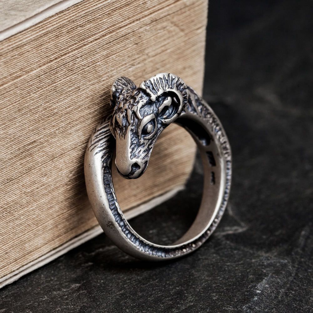Jewelry Sheep Vibe Jewelry Rings Open Size Chrome Ring (Size 7-13) Size ONE SIZE - 1 Thumbnail