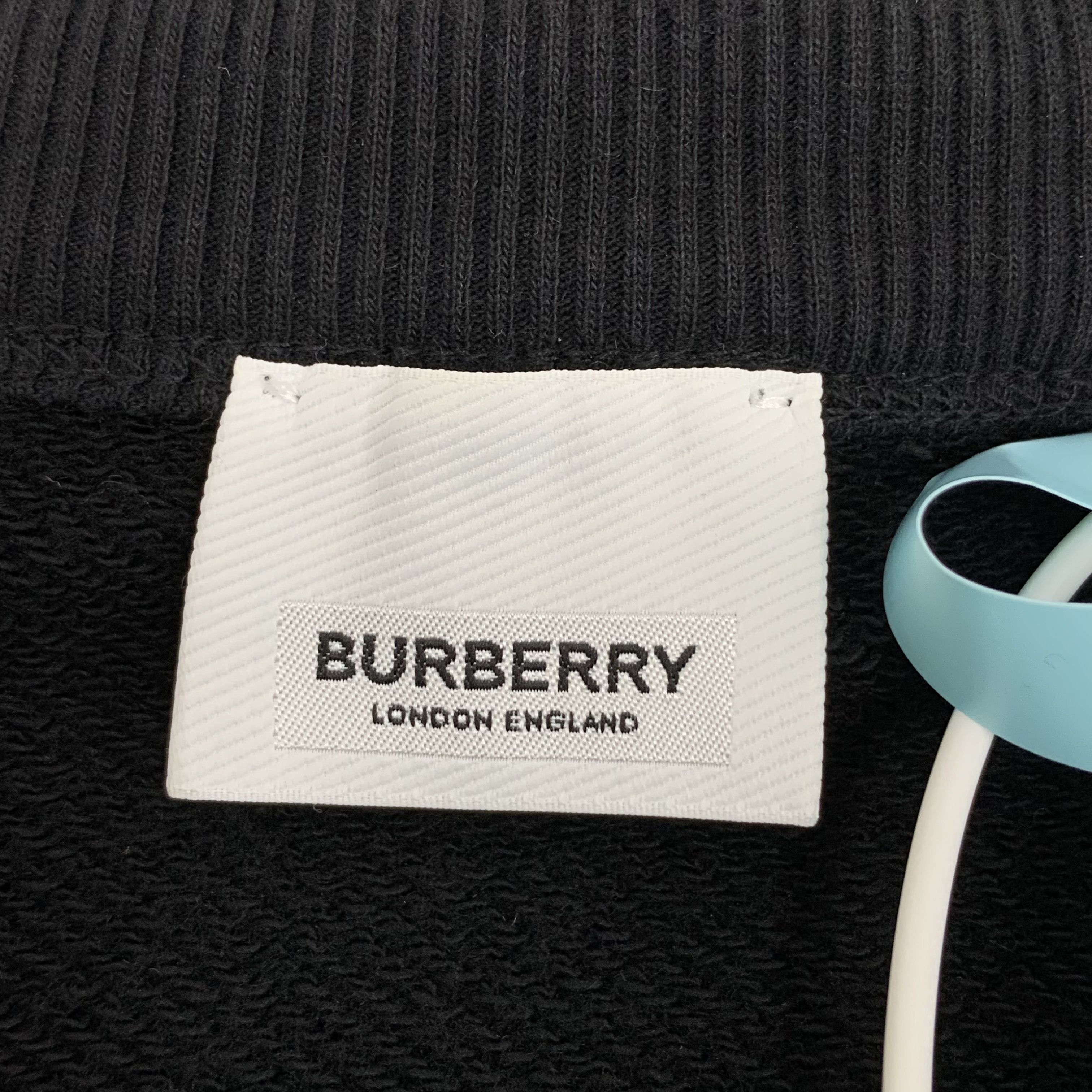Burberry Burberry Deer Logo Print Sweatshirt Black (XL) Size US XL / EU 56 / 4 - 5 Thumbnail