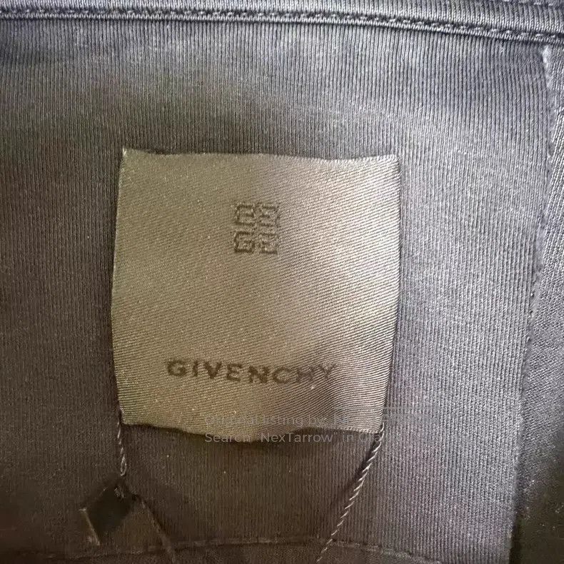 Givenchy Givenchy Black Cross Back Short Sleeve Size US L / EU 52-54 / 3 - 4 Thumbnail