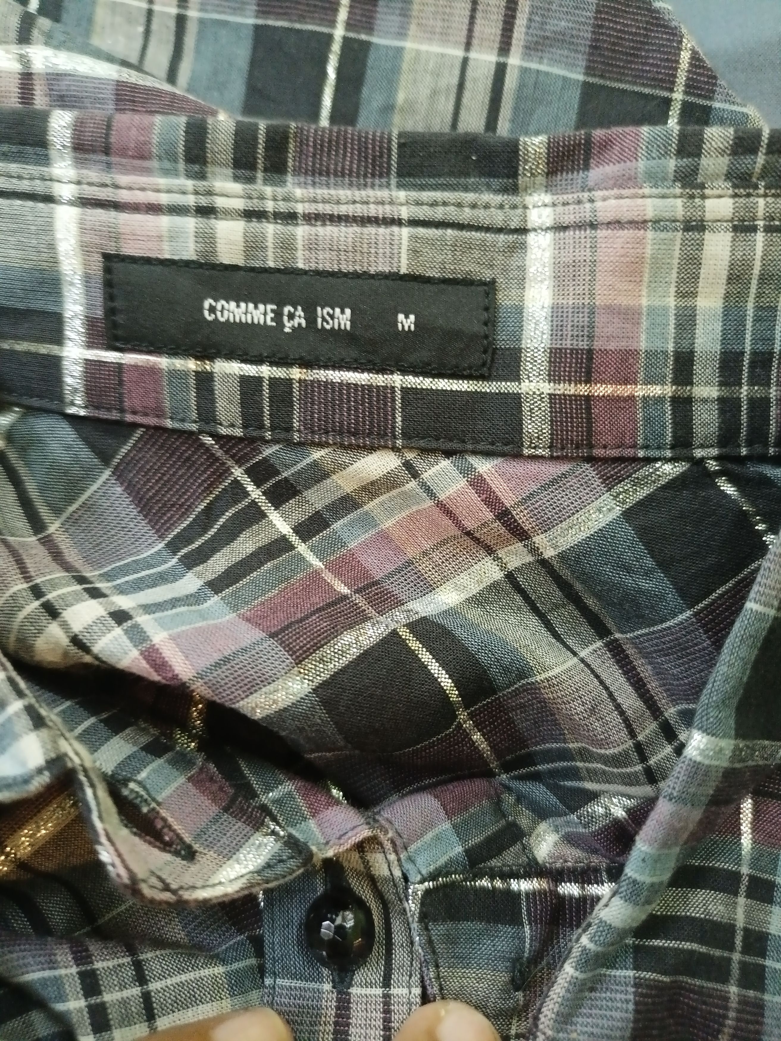 Comme Ca Ism × Designer × Japanese Brand Comme Ca Ism Tartan Women Buttons Up Size M / US 6-8 / IT 42-44 - 8 Thumbnail
