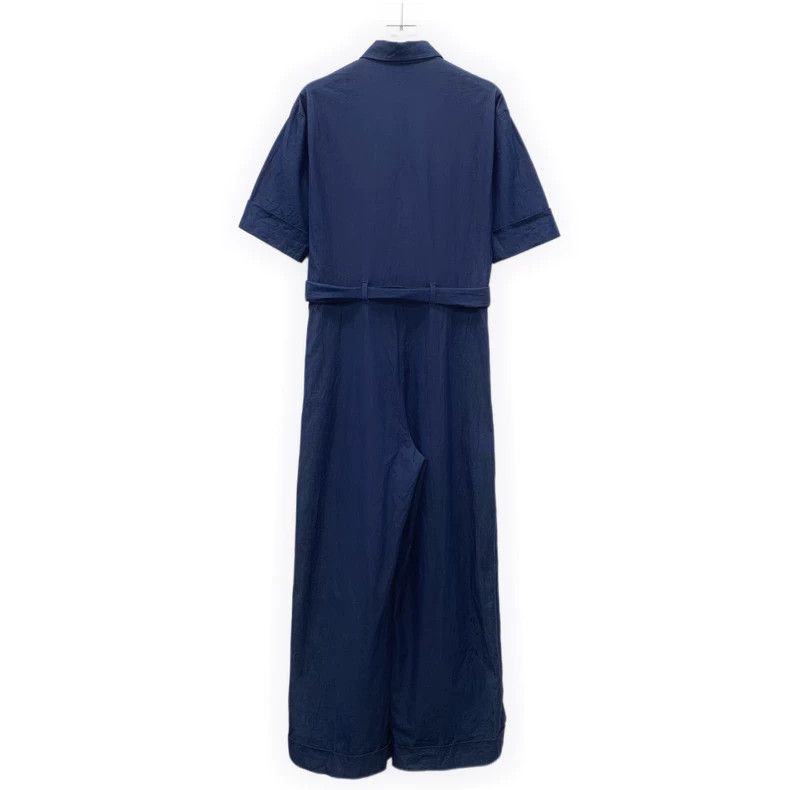 Loro Piana Loro Piana Deep blue cotton short-sleeved workwear jumpsui Size XS / US 0-2 / IT 36-38 - 2 Thumbnail