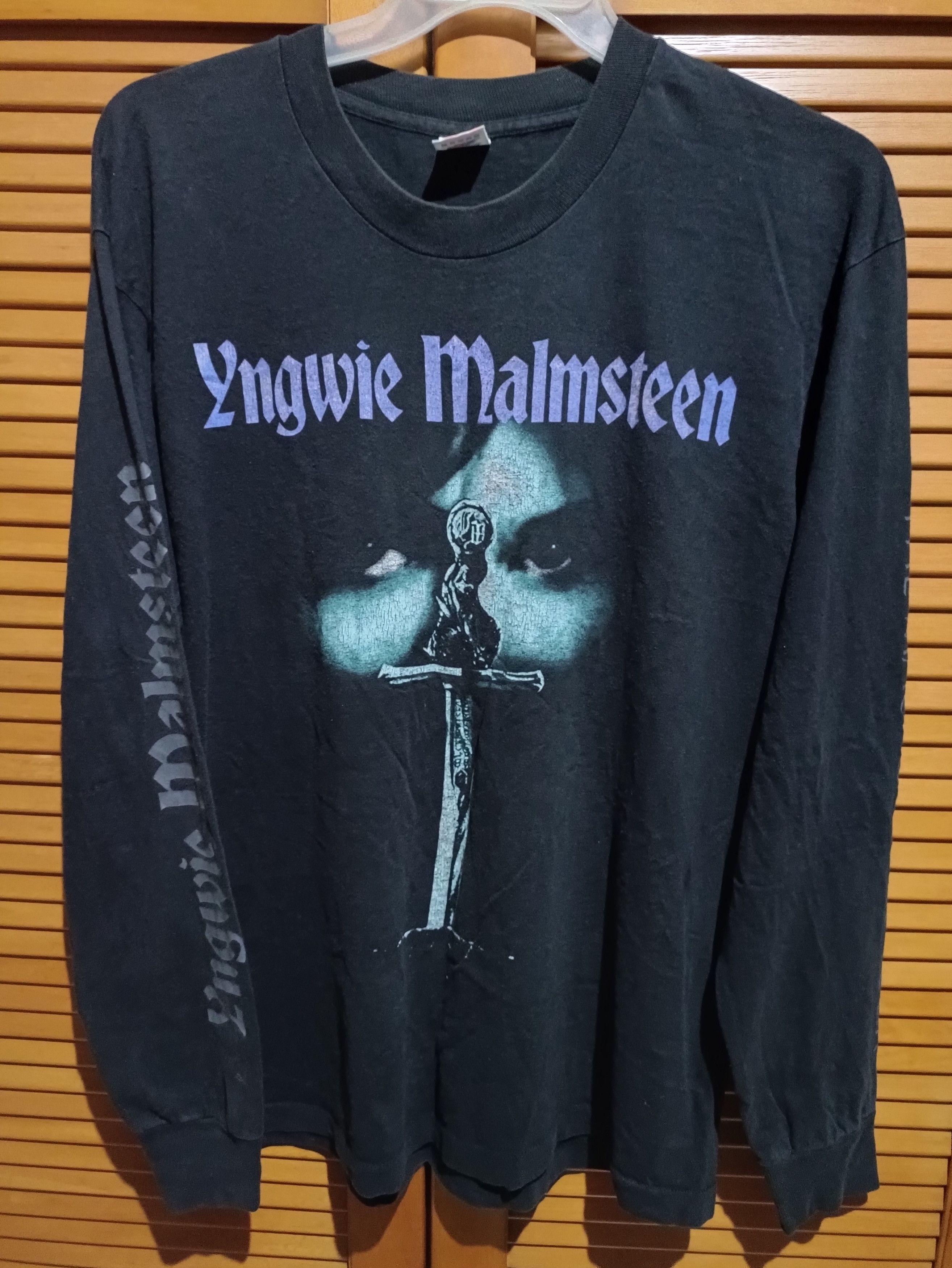 Band Tees Long Sleeve Shirt Yngwie Malmsteen "The Magnum Opus Tour" Size US XL / EU 56 / 4 - 1 Thumbnail