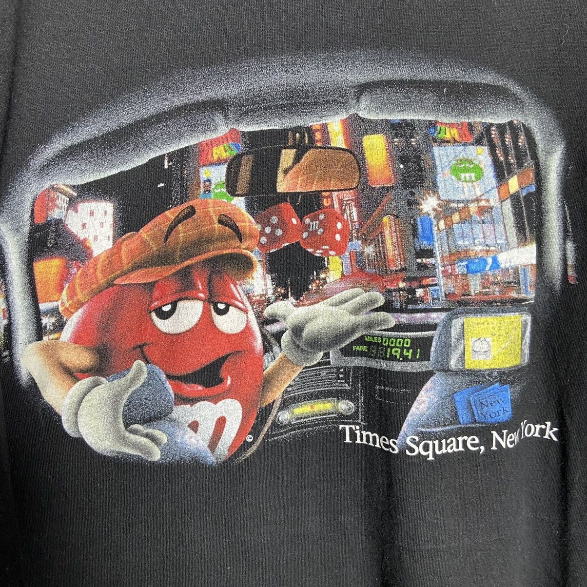 Vintage Vintage M&M’s Candy New York Taxi Graphic T-Shirt Size US XXL / EU 58 / 5 - 3 Thumbnail