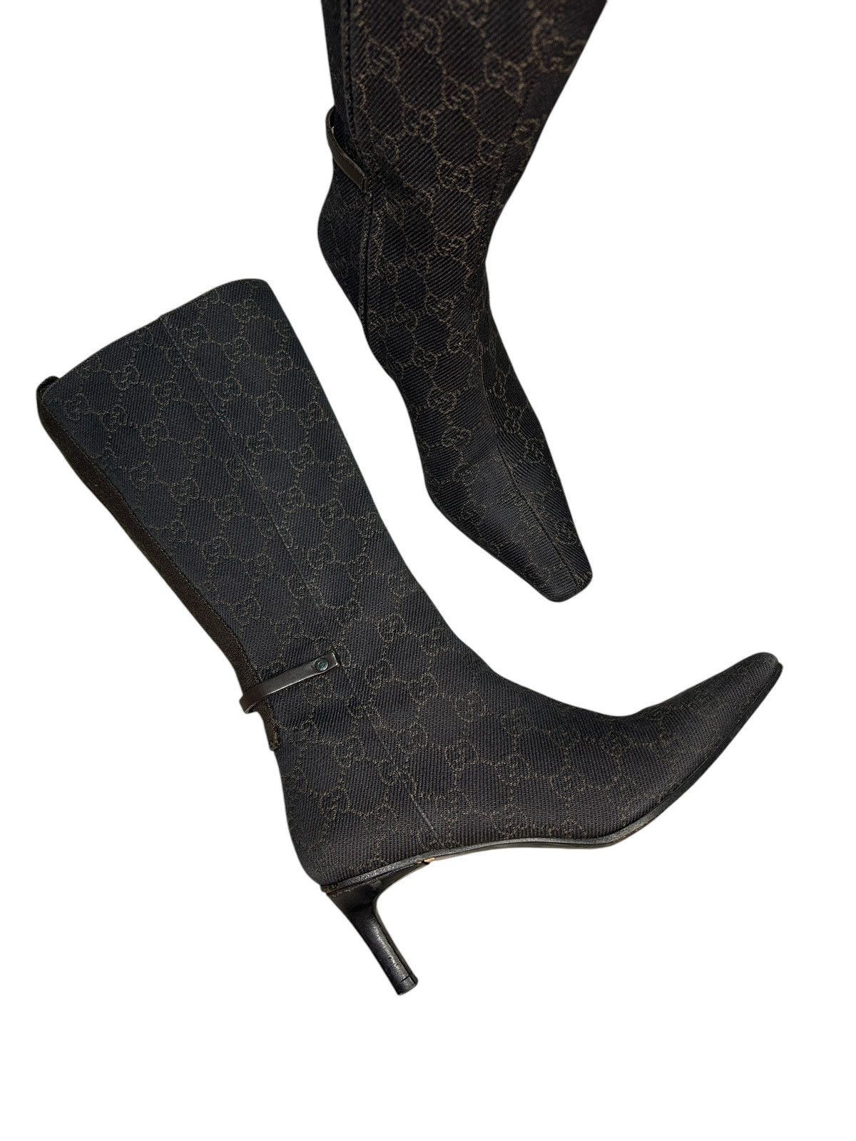 Gucci × Tom Ford Monogram Boots Size US 6.5 / IT 36.5 - 1 Thumbnail
