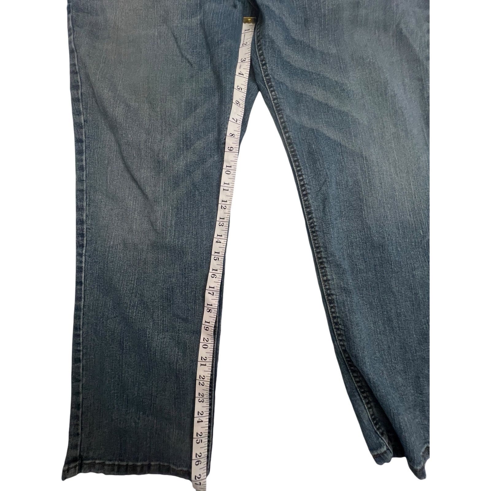 Levi's Signature Levi Strauss Men’s Athletic Fit Jeans 44x30 Blue Size US 44 / EU 60 - 15 Thumbnail
