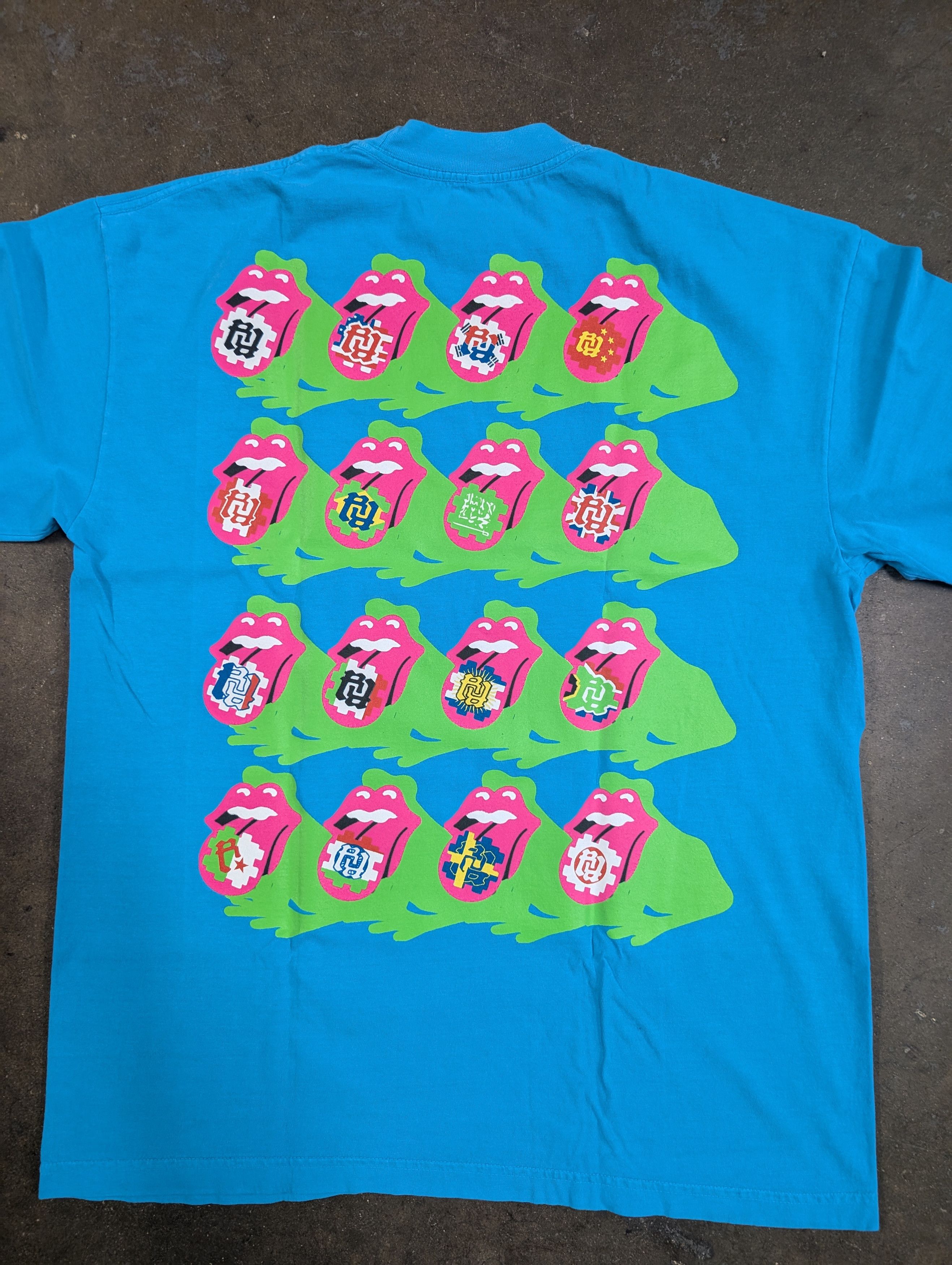 Other Kankan ReallyRich RR Recordings Rolling Stones Tee Size US L / EU 52-54 / 3 - 3 Thumbnail