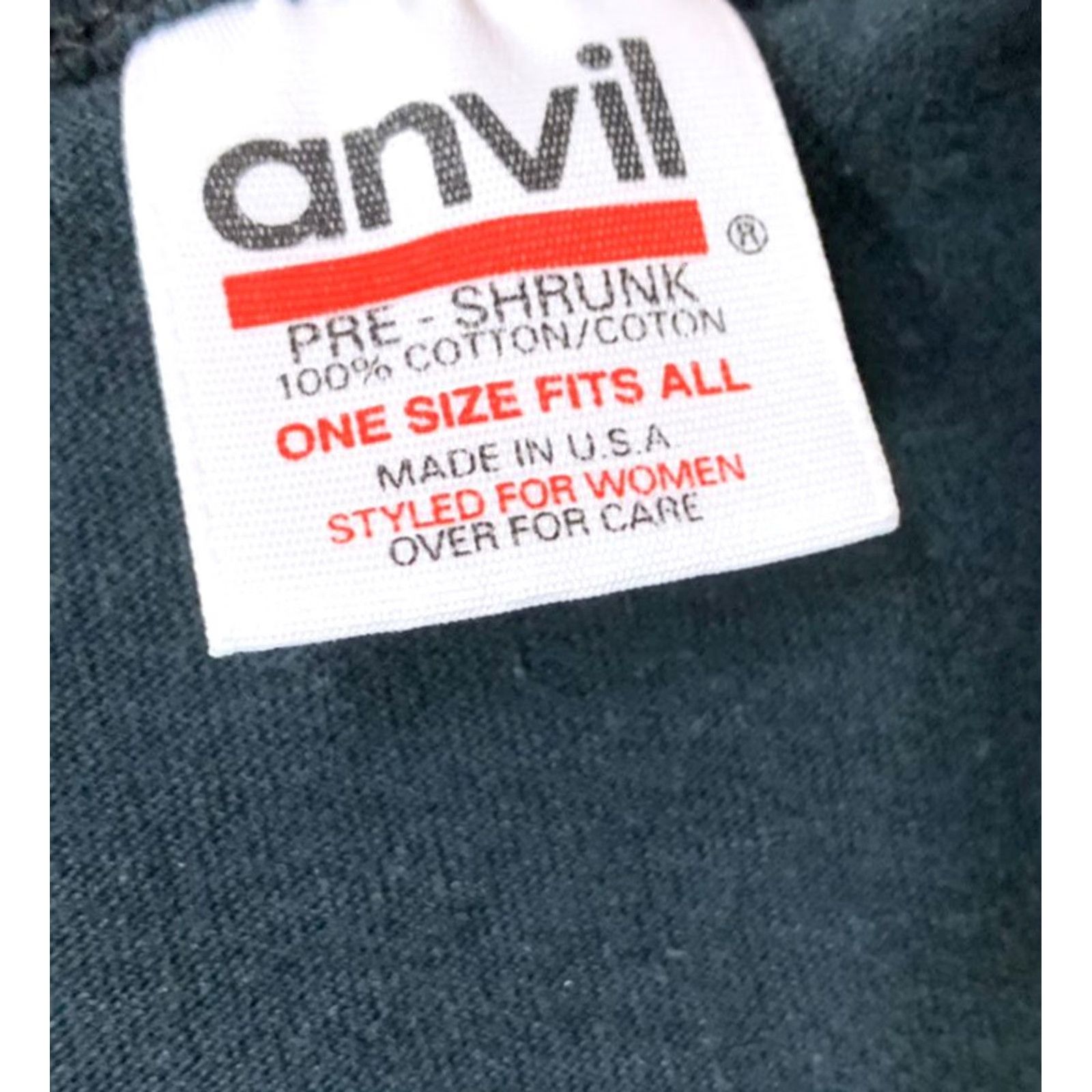 Anvil VINTAGE 90s Anvil Maui Surf Stitch T Shirt Black One Size Mens Size US M / EU 48-50 / 2 - 4 Thumbnail