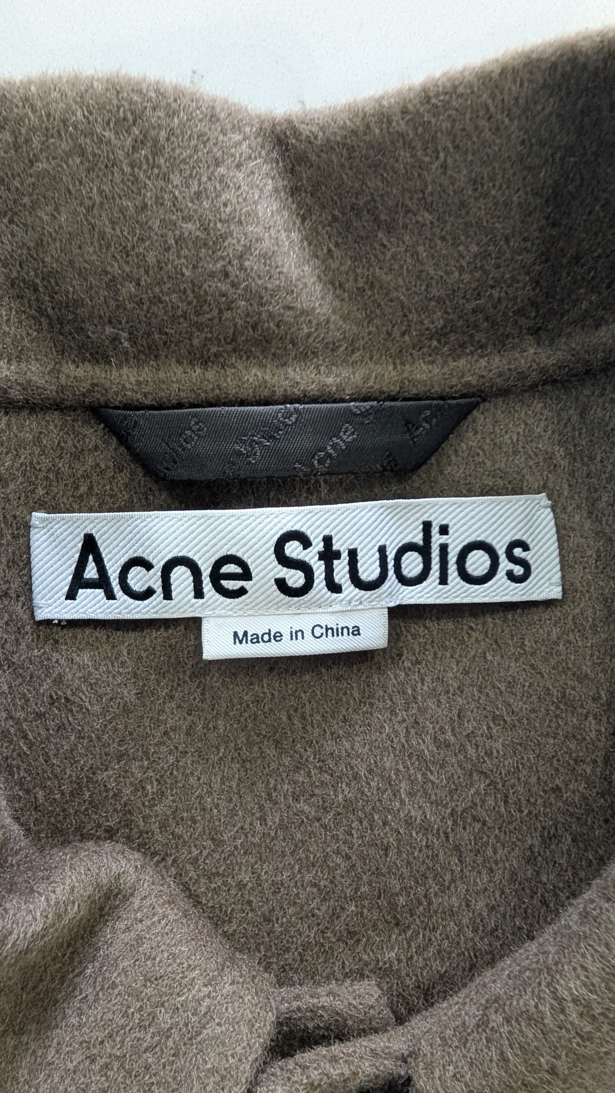 Acne Studios Acne Studios Darko Double-Faced Wool Flannel Jacket 50 L Size US L / EU 52-54 / 3 - 5 Thumbnail